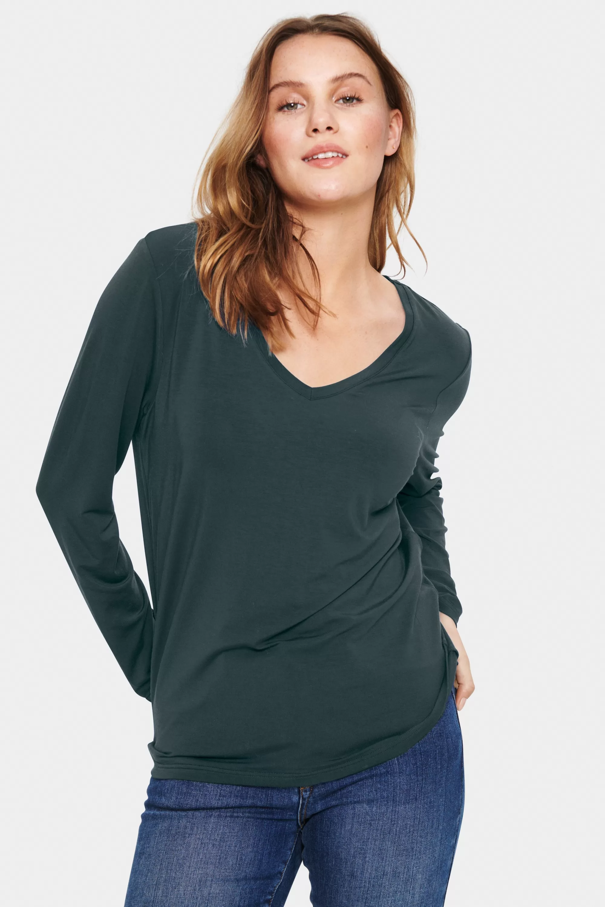 SaintTropez AdeliaSZ Blus OmbreBlue Shop
