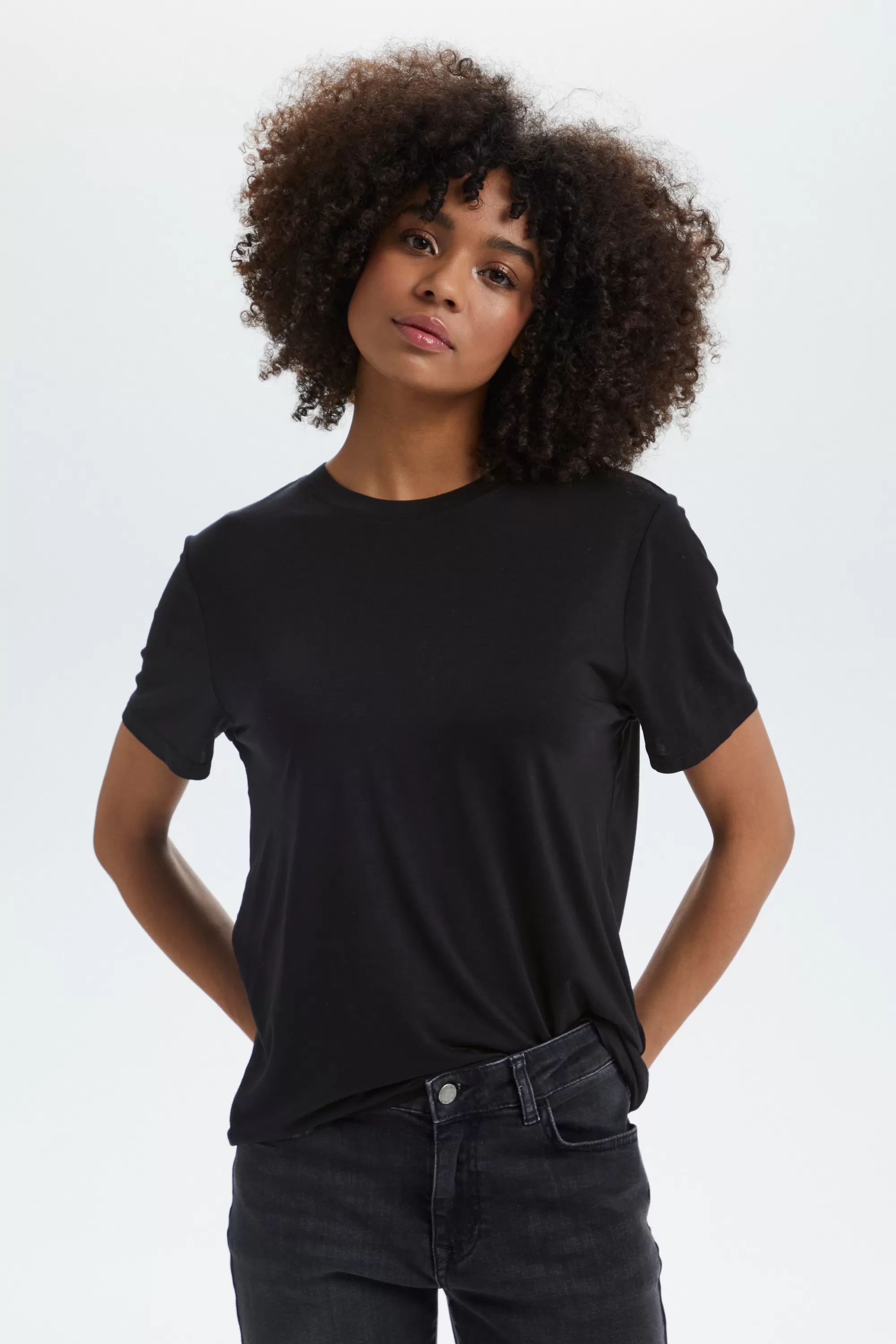 SaintTropez AdeliaSZ T-shirt Black Shop