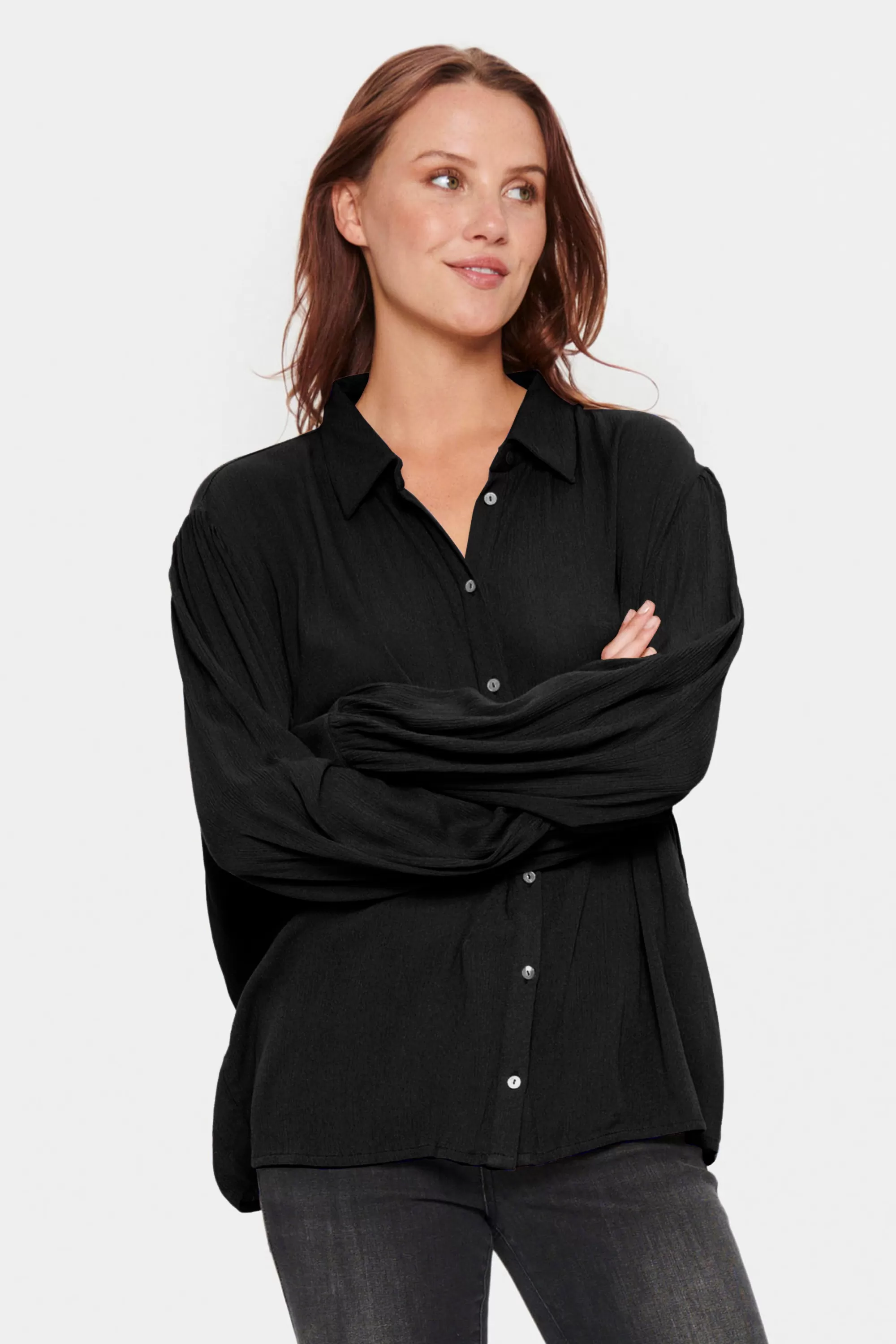 SaintTropez AlbaSZ Skjorta Black Sale