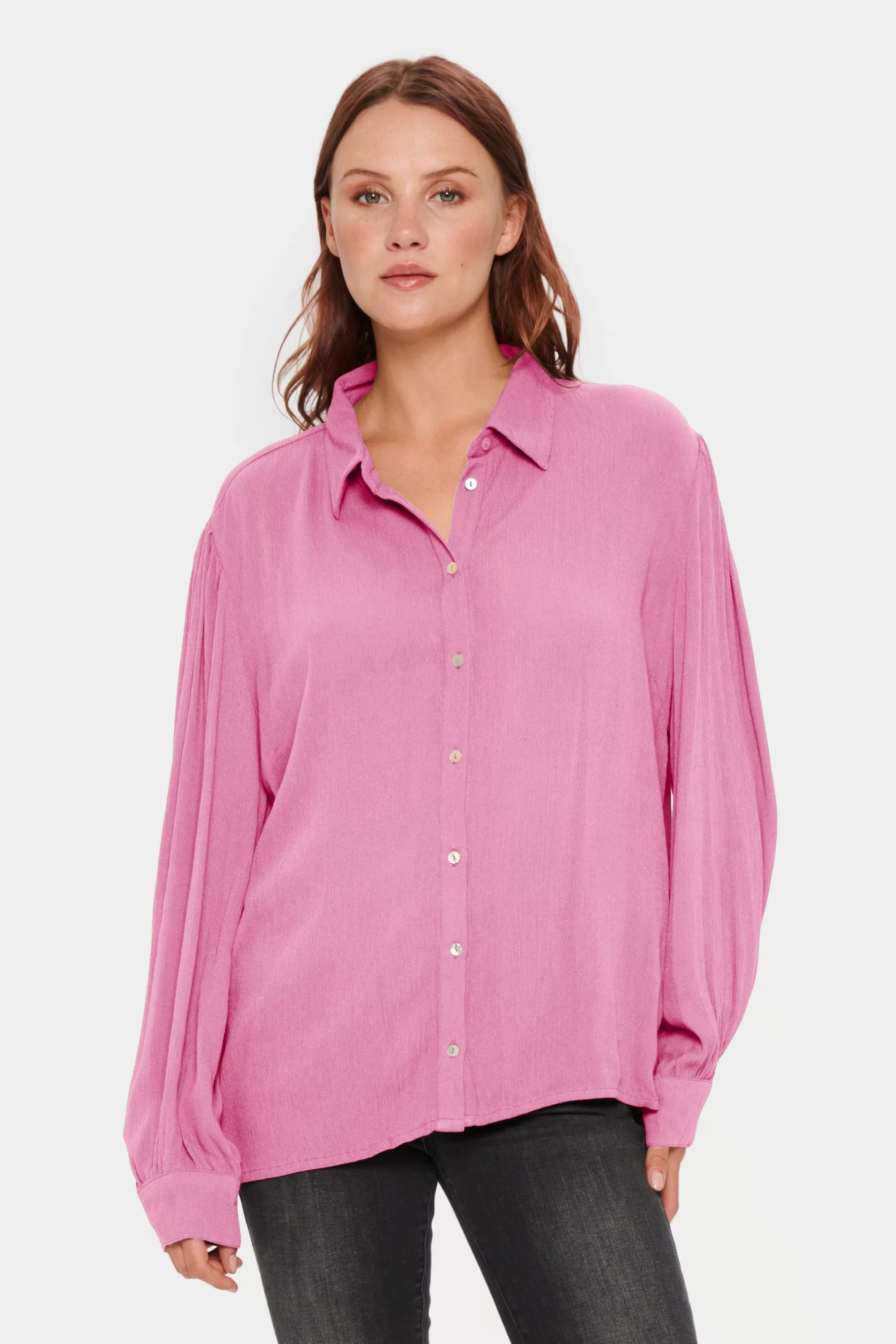 SaintTropez AlbaSZ Skjorta Mulberry Flash Sale