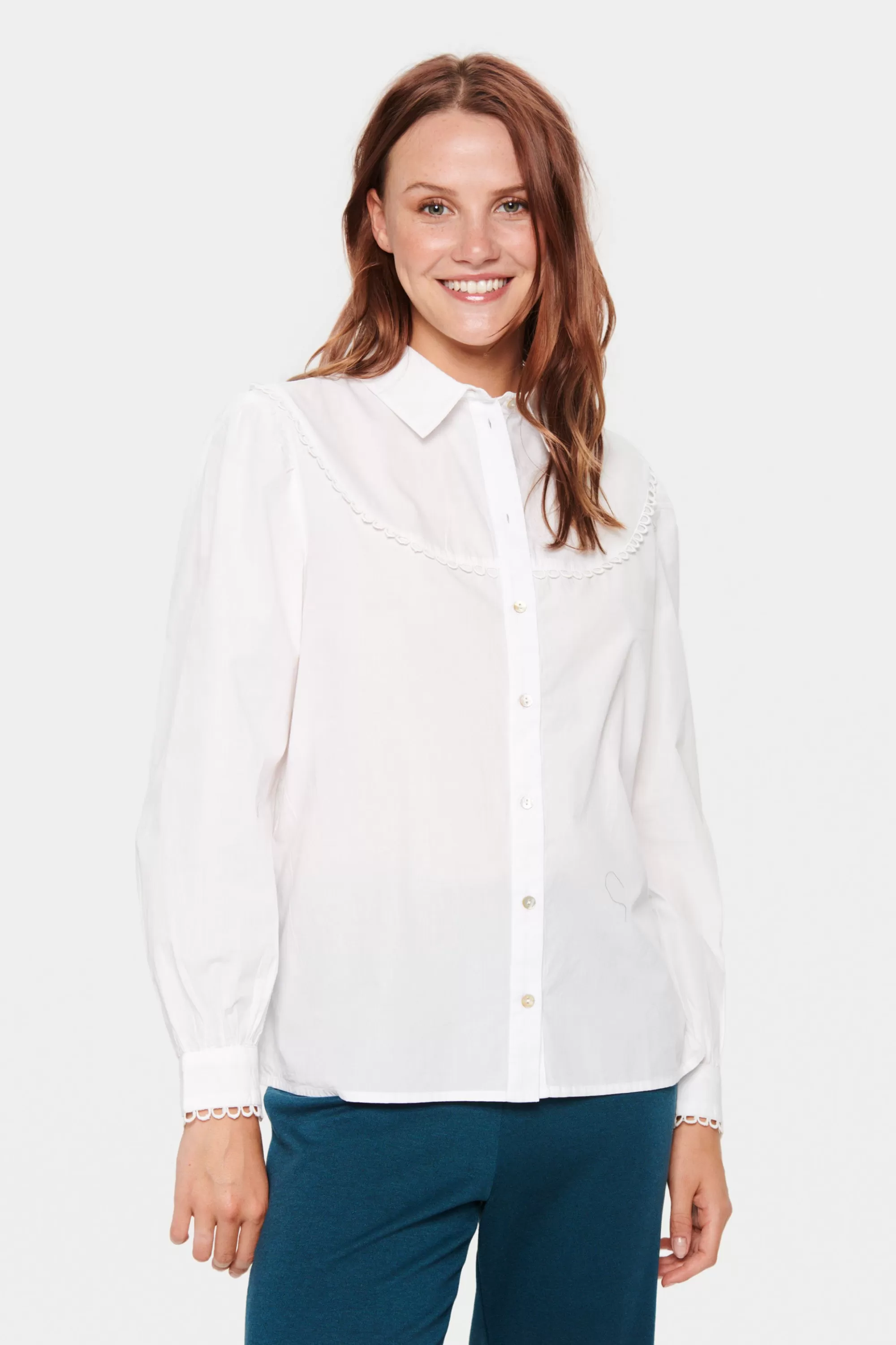 SaintTropez AmikaSZ Skjorta BrightWhite Cheap