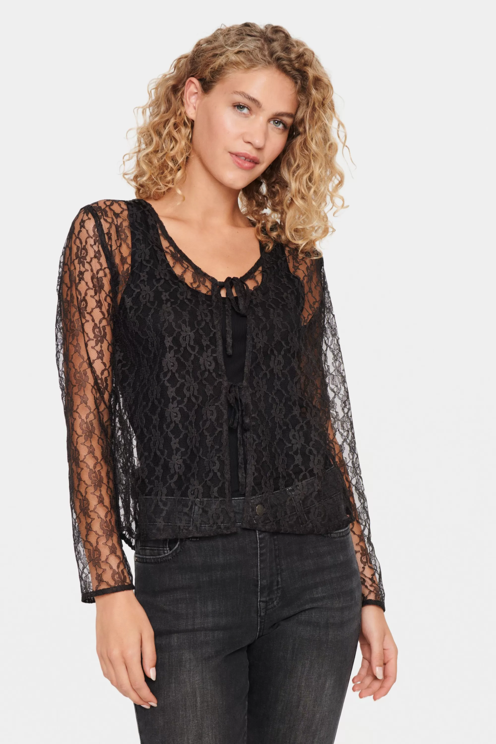 SaintTropez BacilSZ Skjorta Black Hot