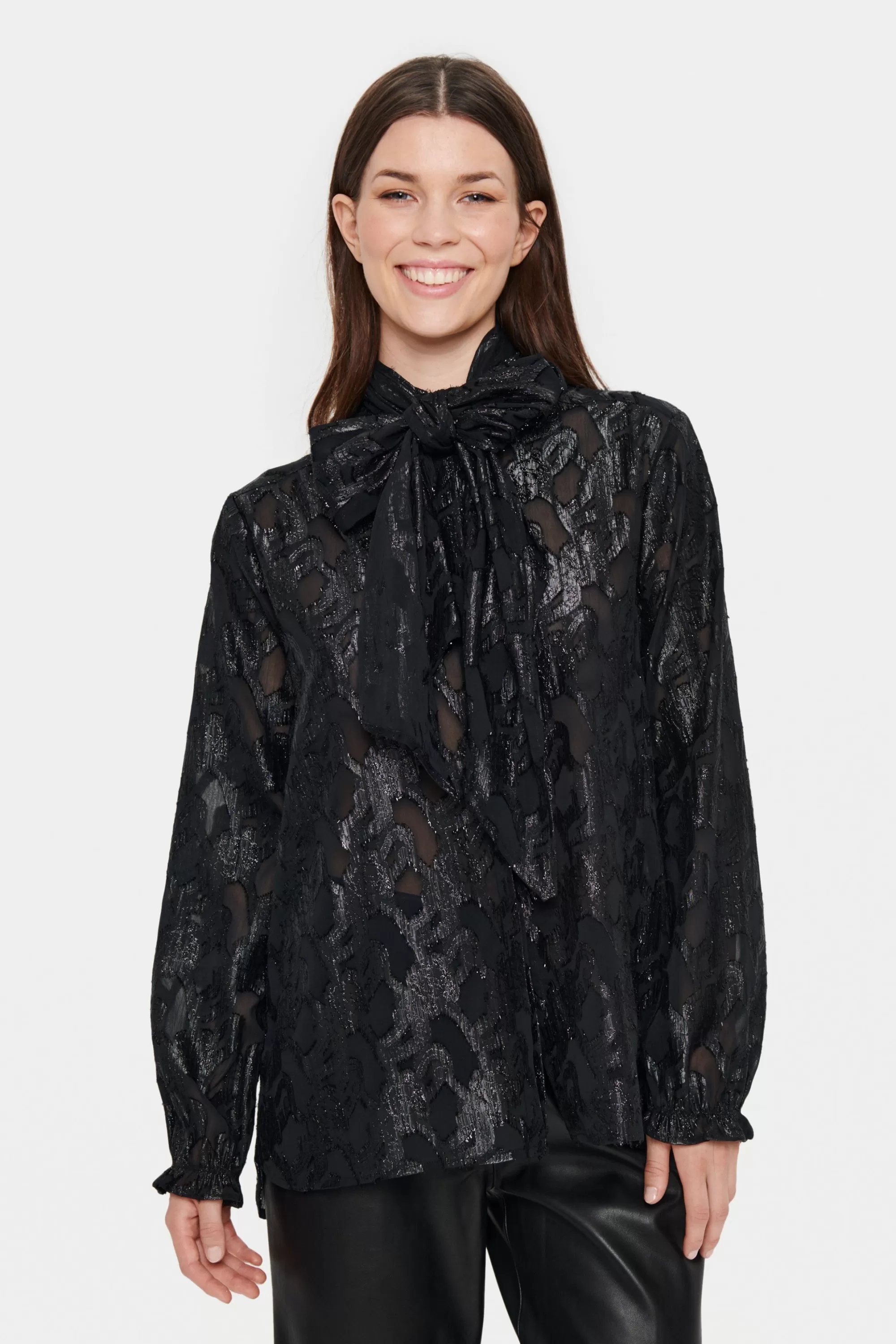 SaintTropez BenesiaSZ Skjorta Black Flash Sale