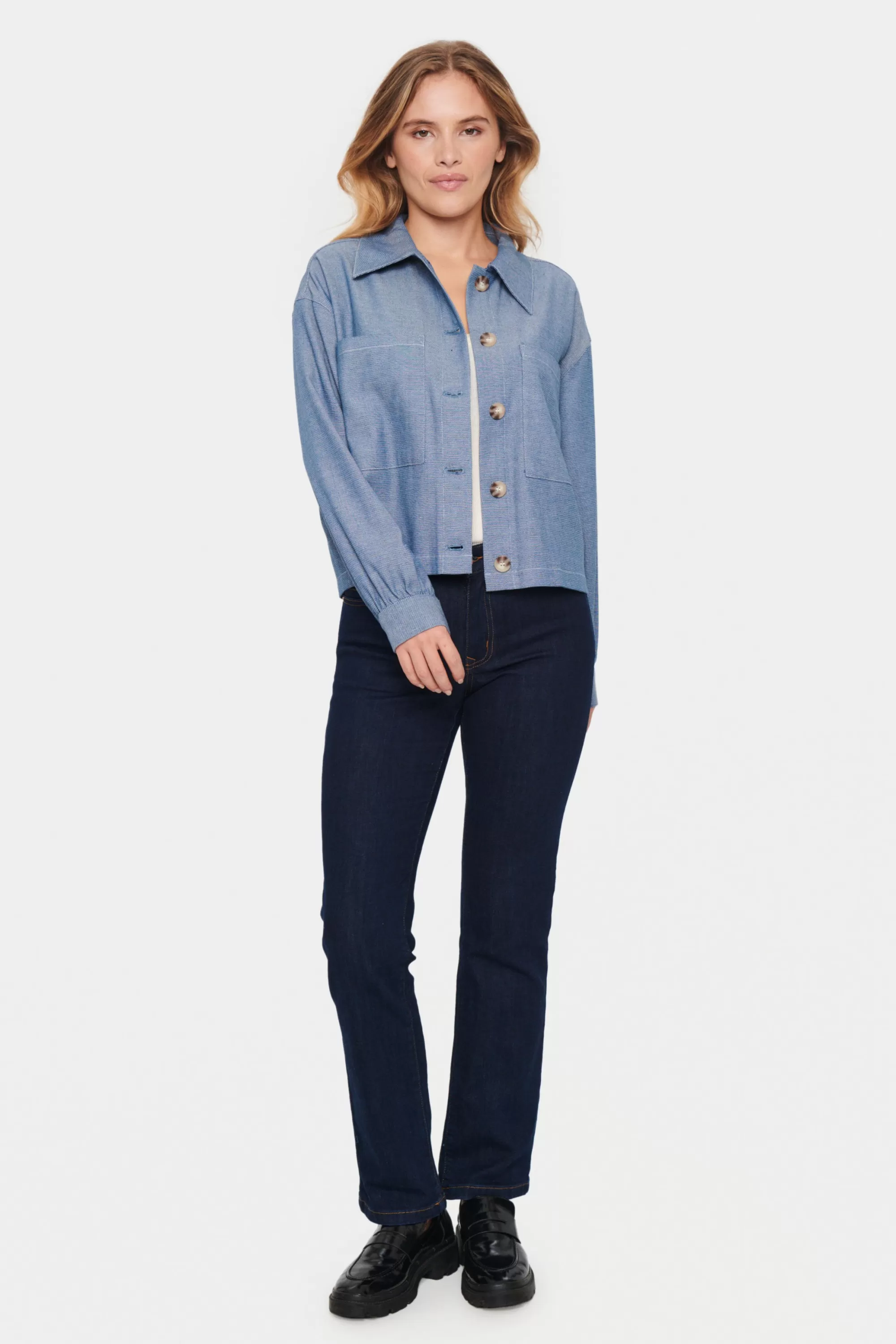 SaintTropez CijaSZ Casual jakke OmbreBlue Discount