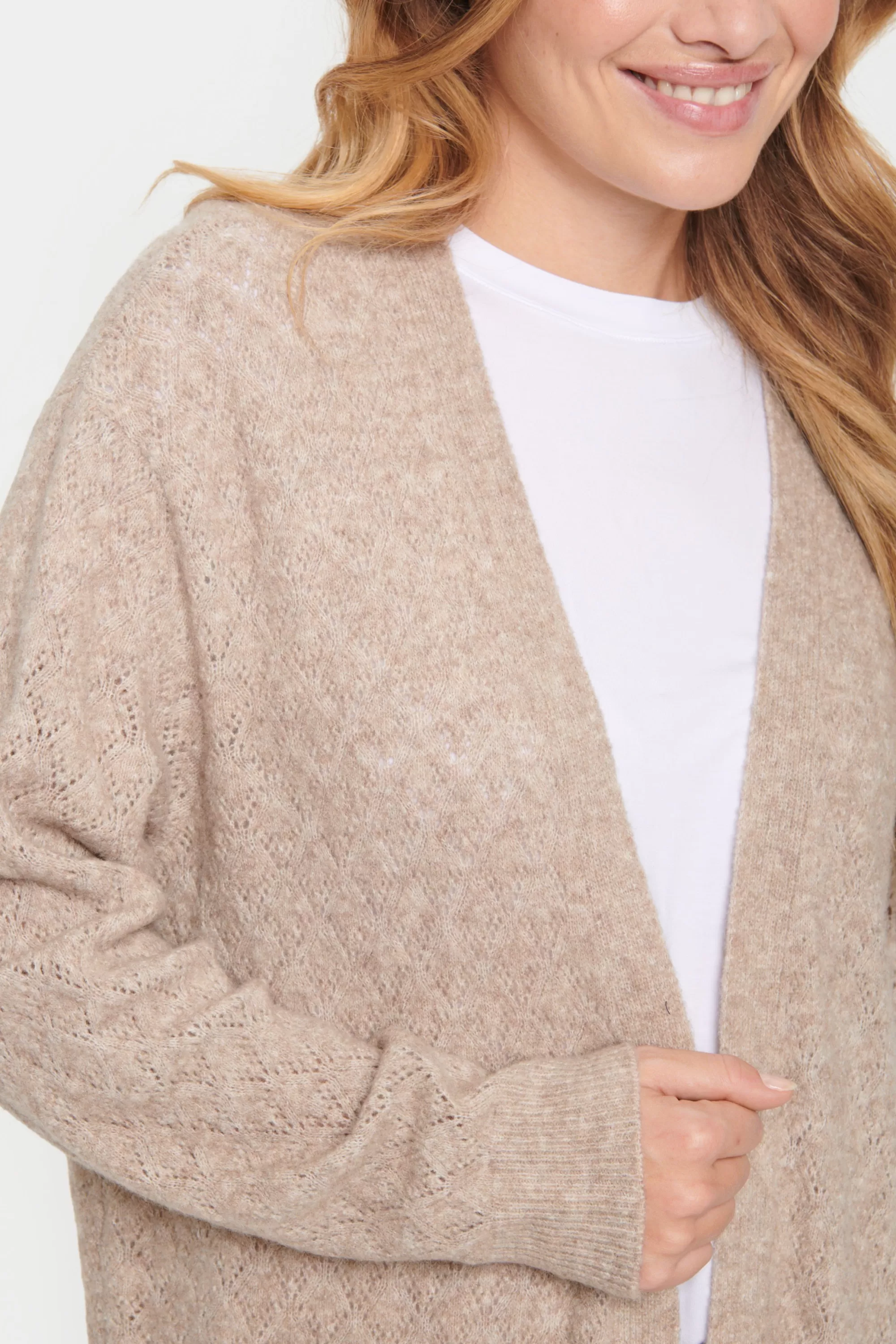 SaintTropez DacSZ Cardigan AtmosMelange Cheap