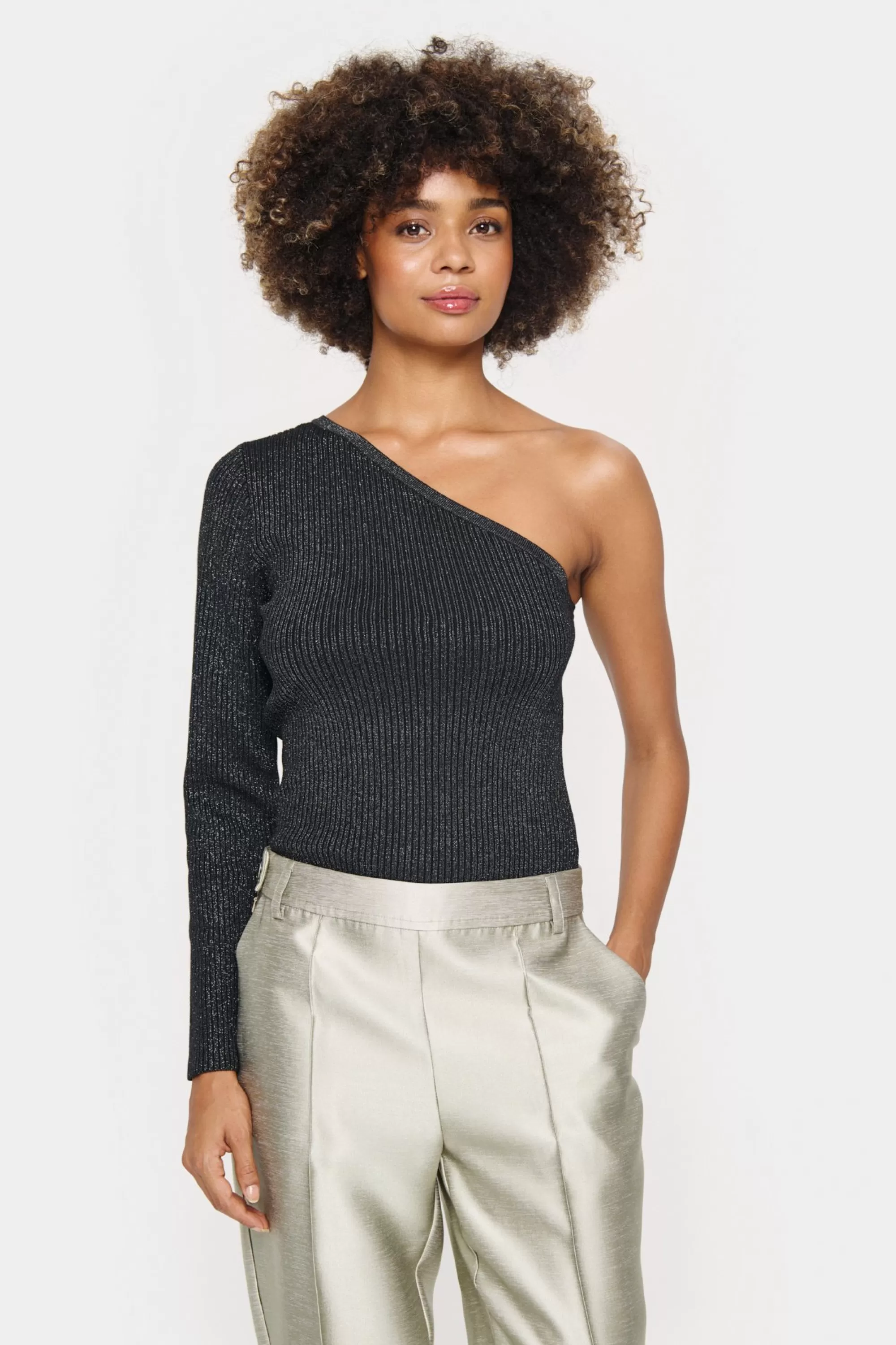 SaintTropez DagnySZ Pullover Black Flash Sale