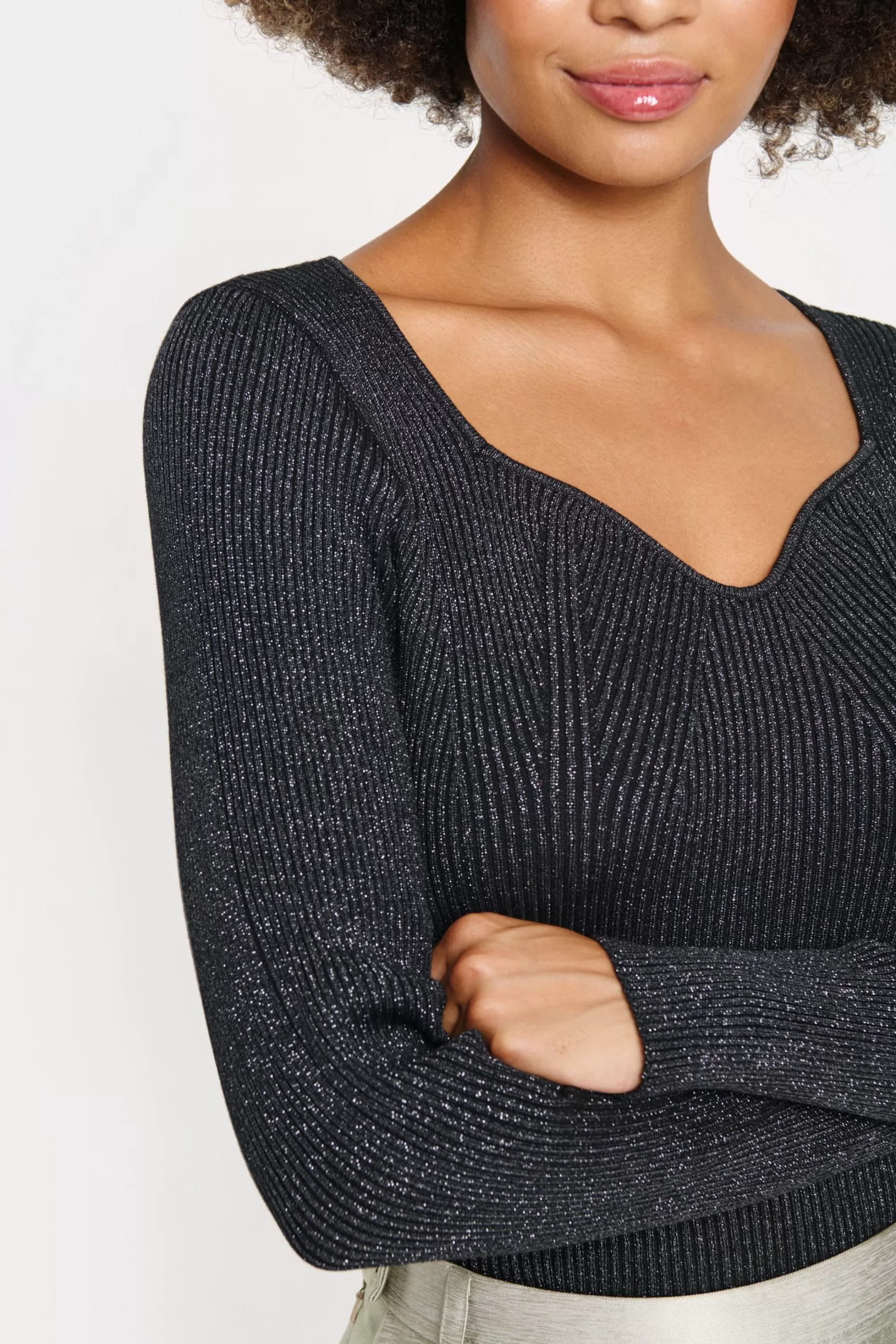 SaintTropez DagnySZ Pullover Black Best Sale