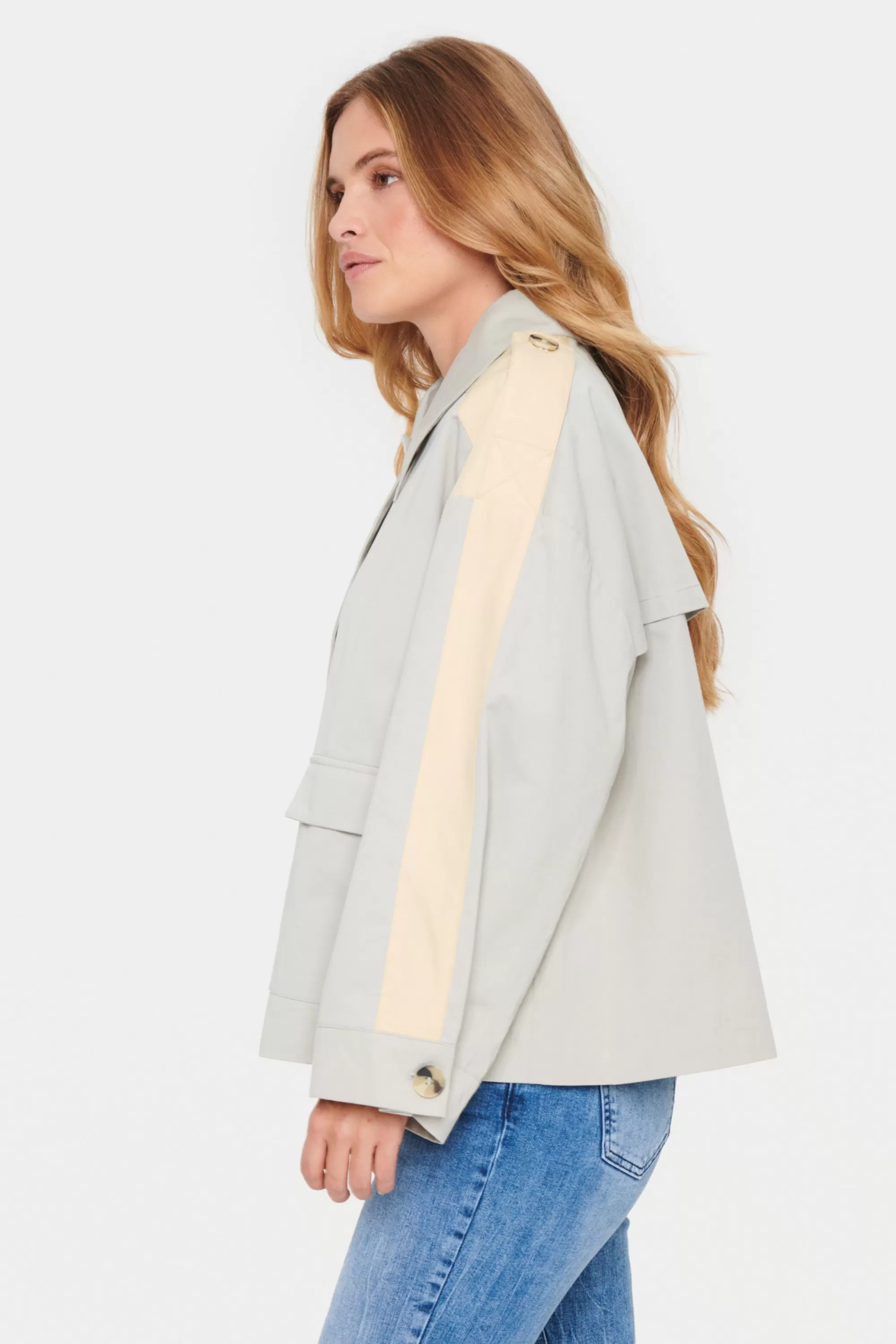 SaintTropez DeijiSZ Casual jakke MirageGray Clearance