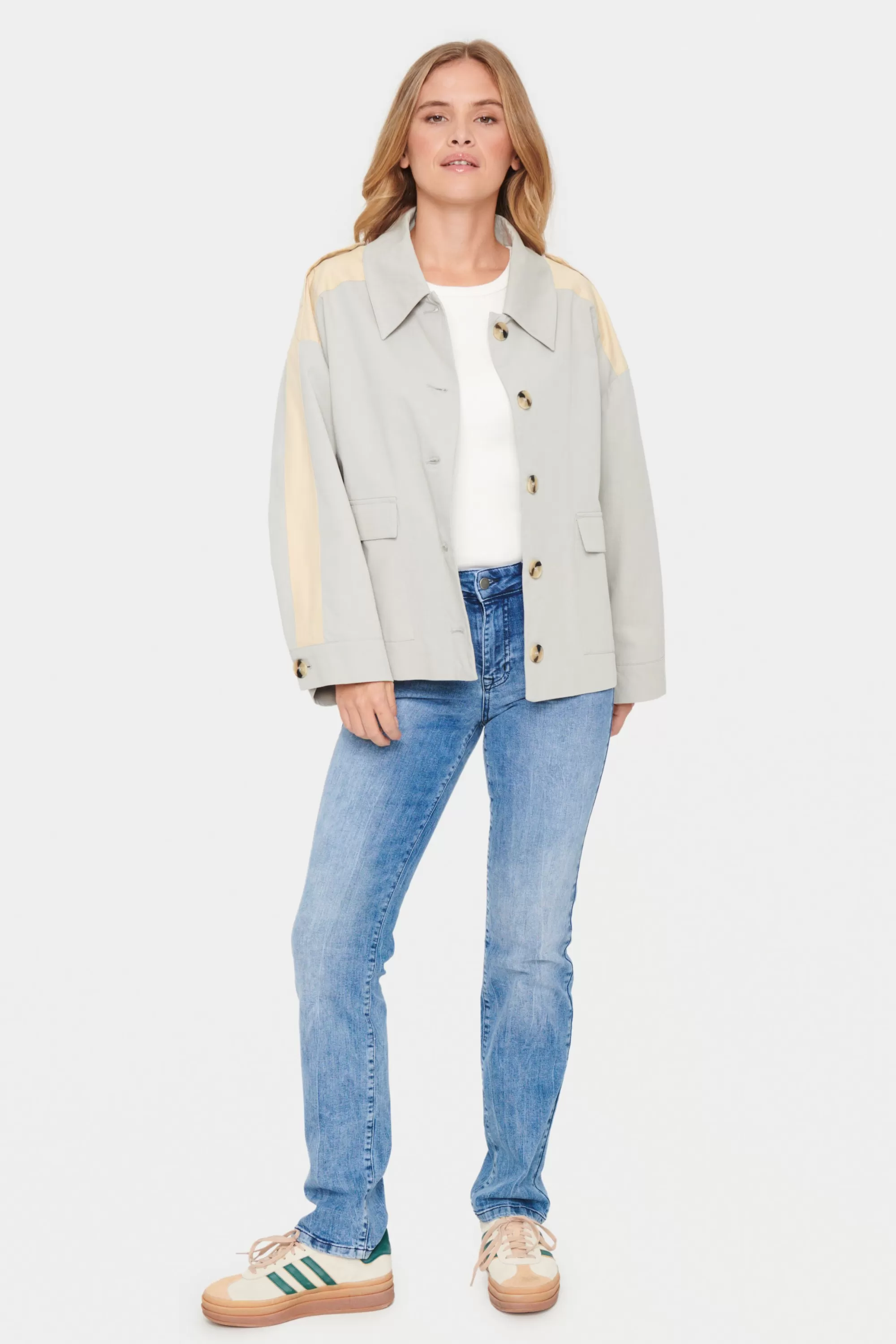 SaintTropez DeijiSZ Casual jakke MirageGray Clearance