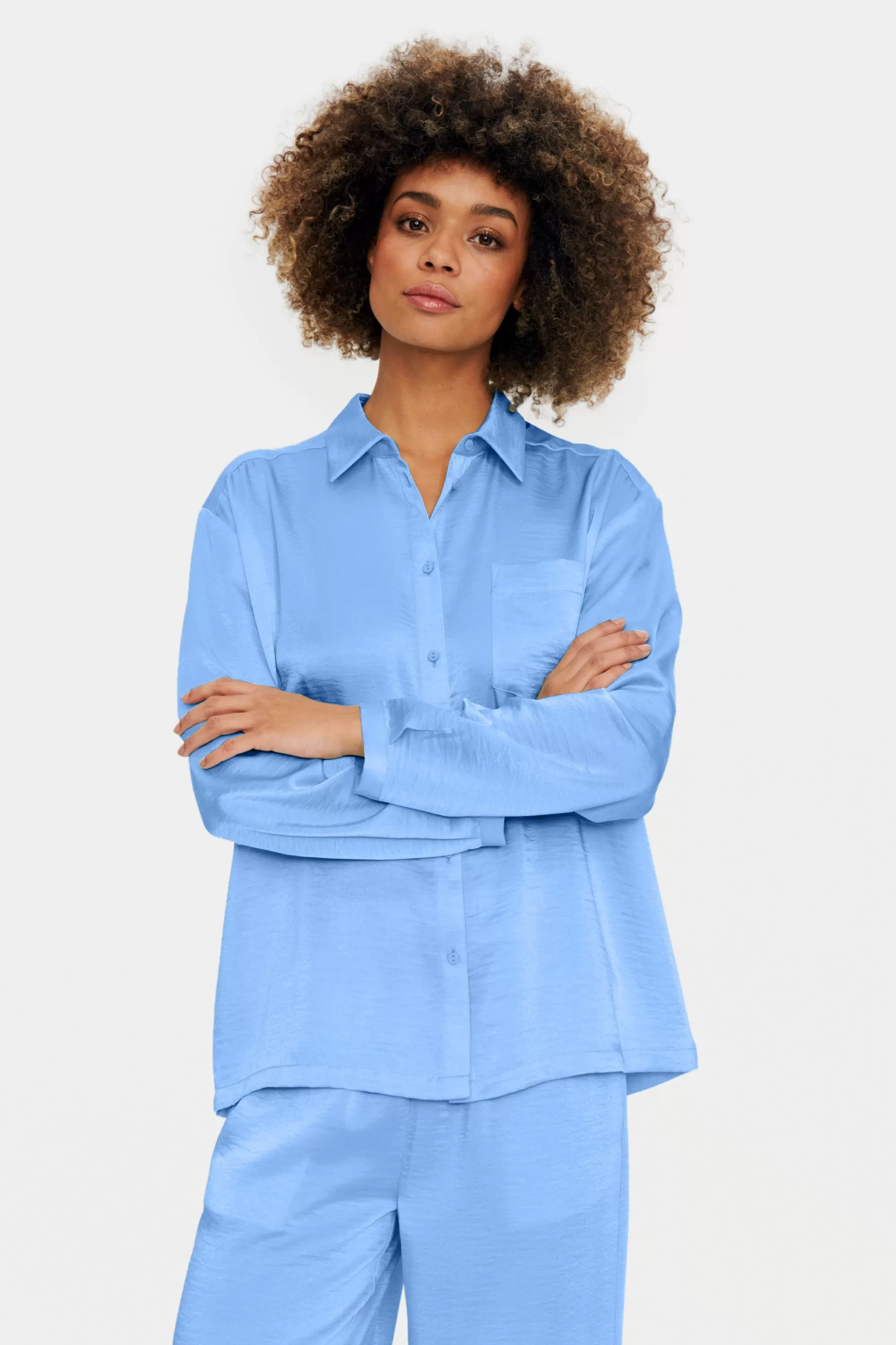 SaintTropez DinneSZ Skjorta Ultramarine Cheap