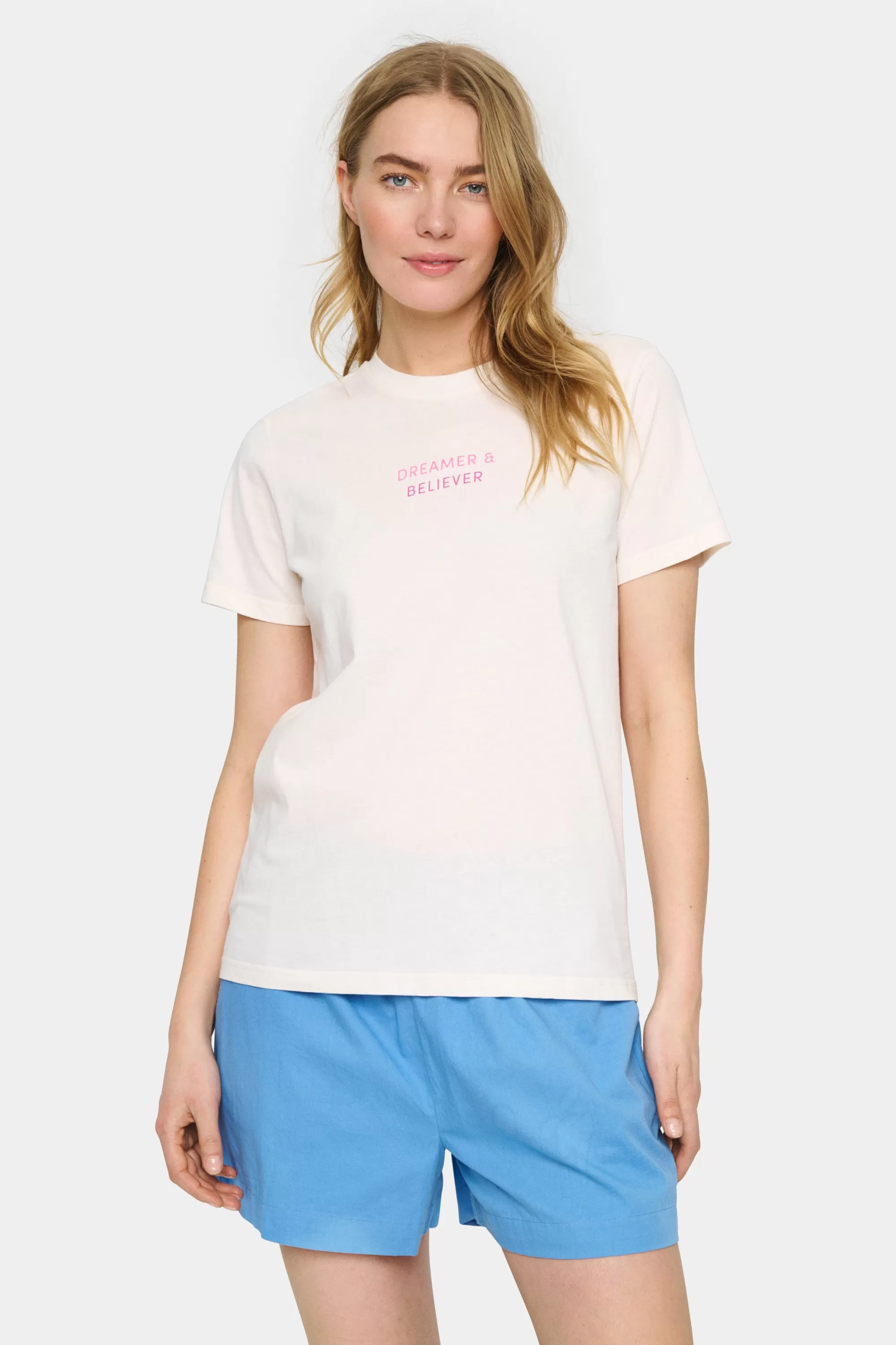 SaintTropez EbbaSZ T-shirt Ice Fashion
