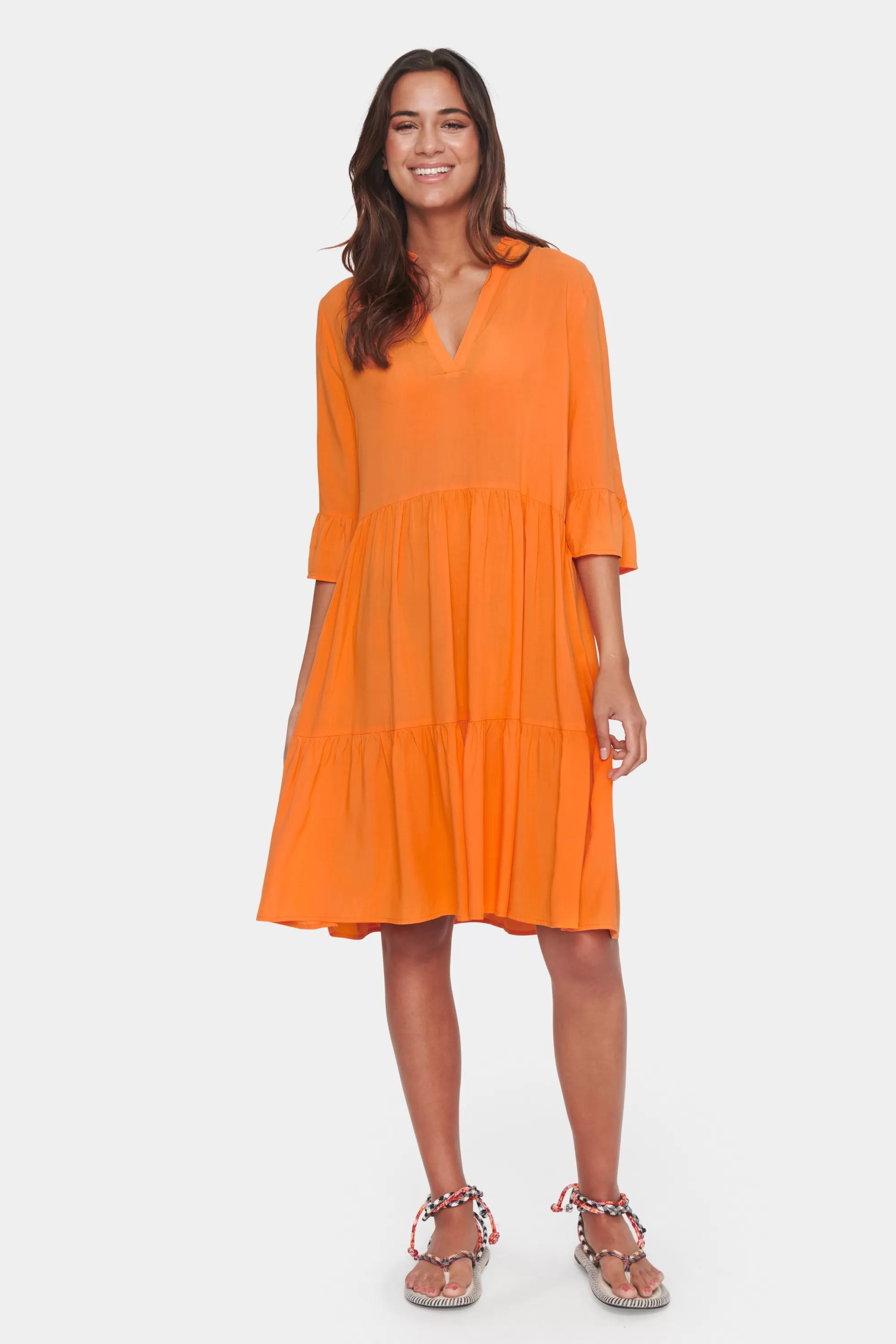 SaintTropez EdaSZ Klänning Apricot Flash Sale