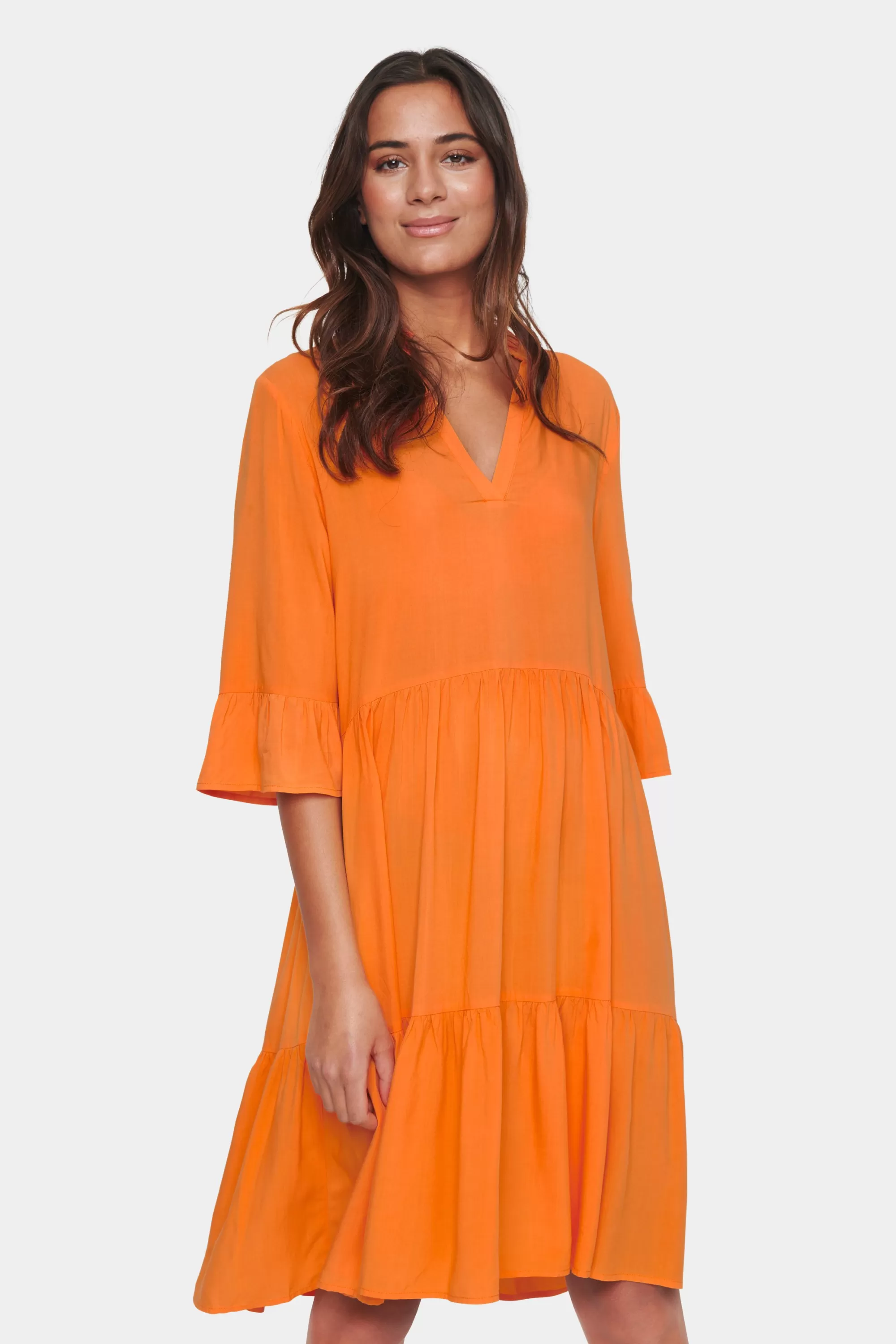 SaintTropez EdaSZ Klänning Apricot Flash Sale