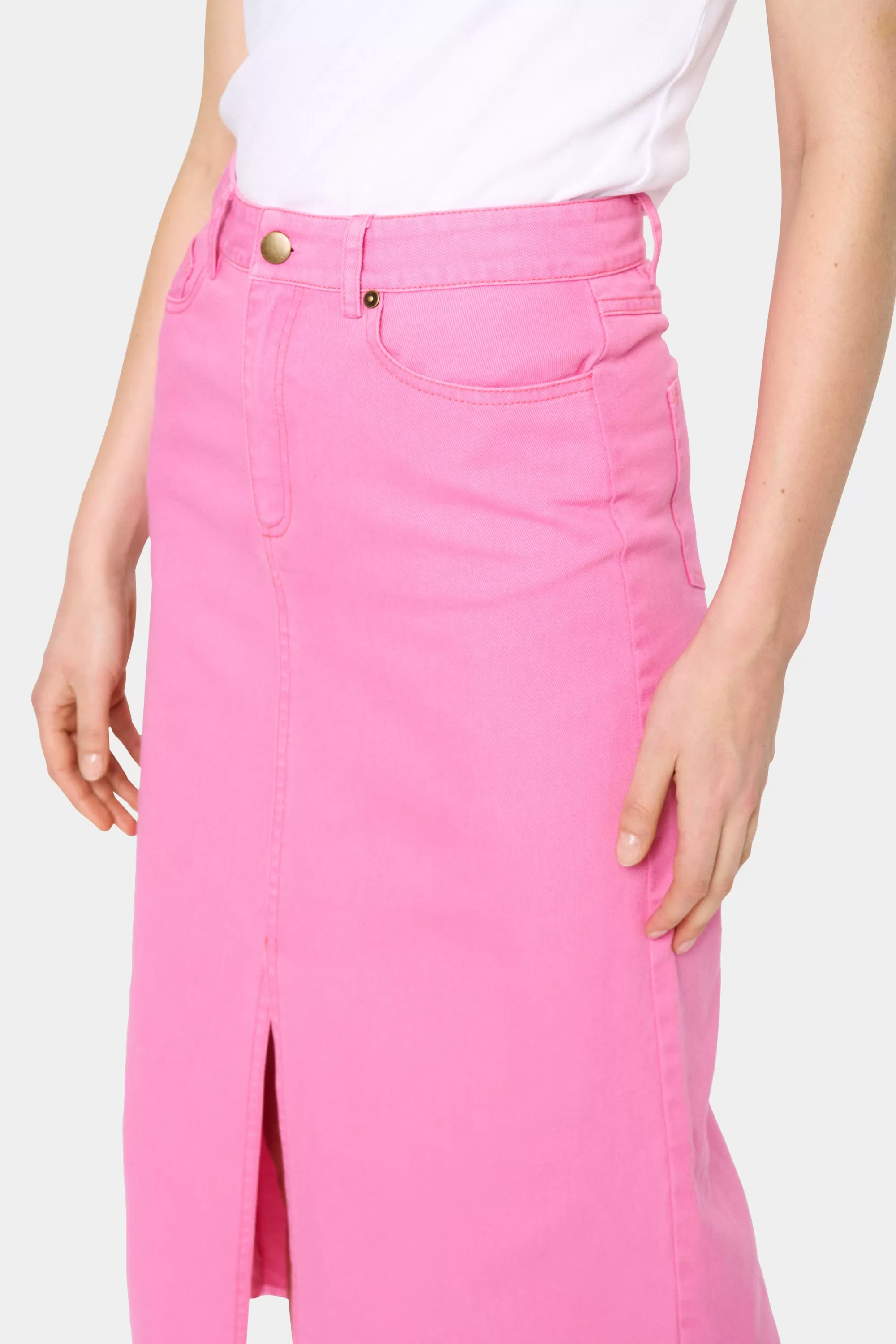SaintTropez EdiSZ Kjol FuchsiaPink Outlet