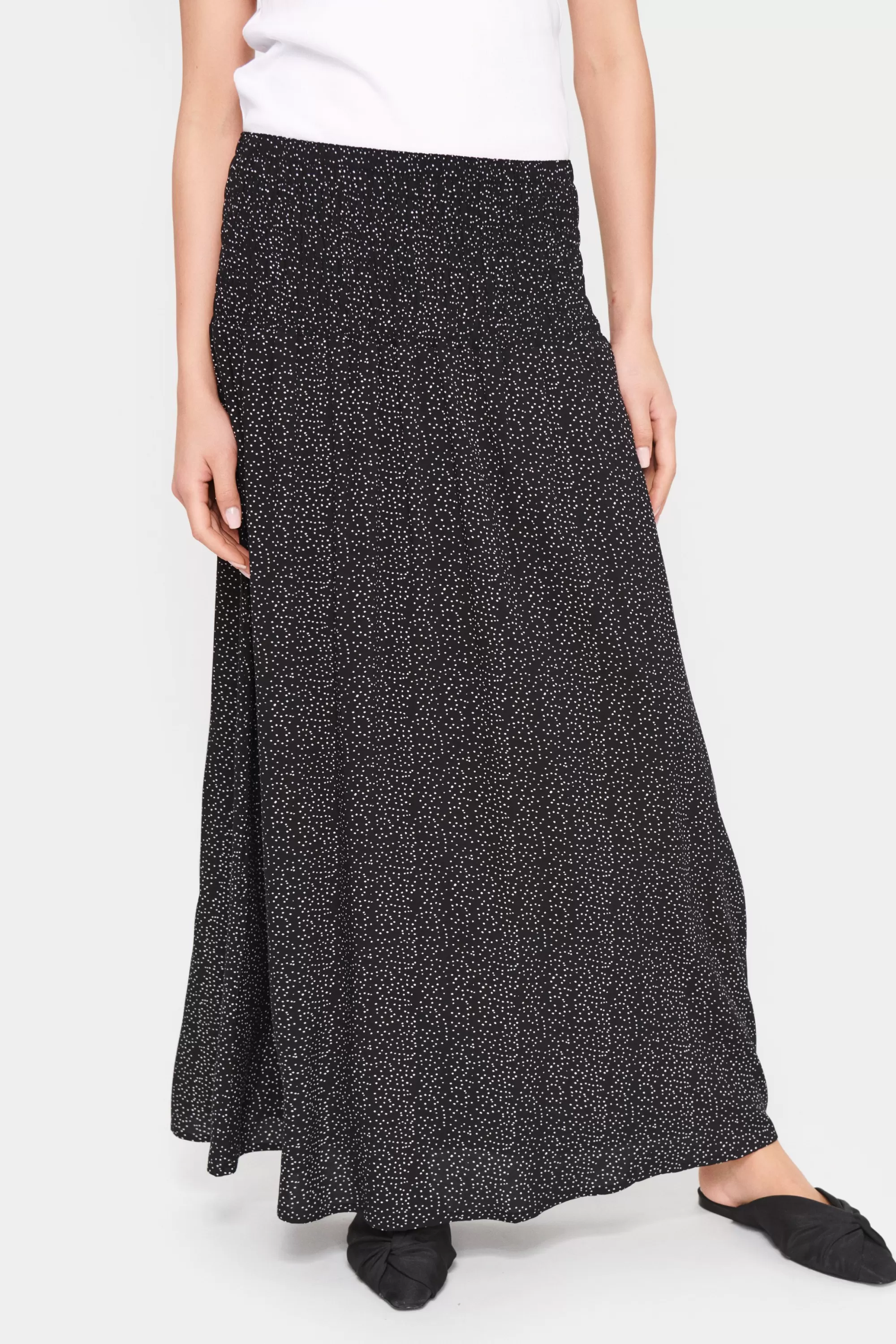 SaintTropez EduaSZ Kjol BlackMiniDot Cheap