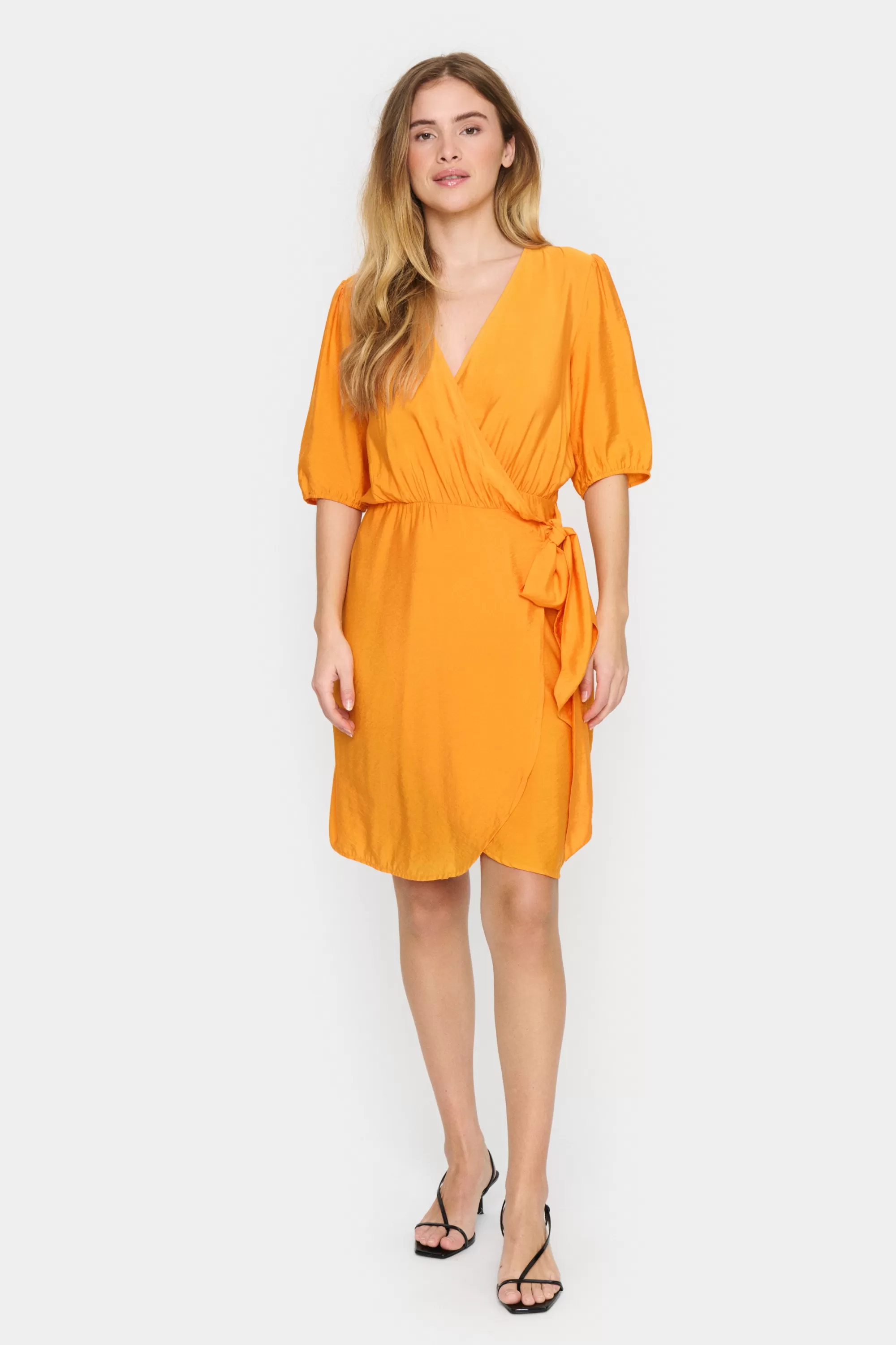 SaintTropez EleanorSZ Klänning Apricot Hot