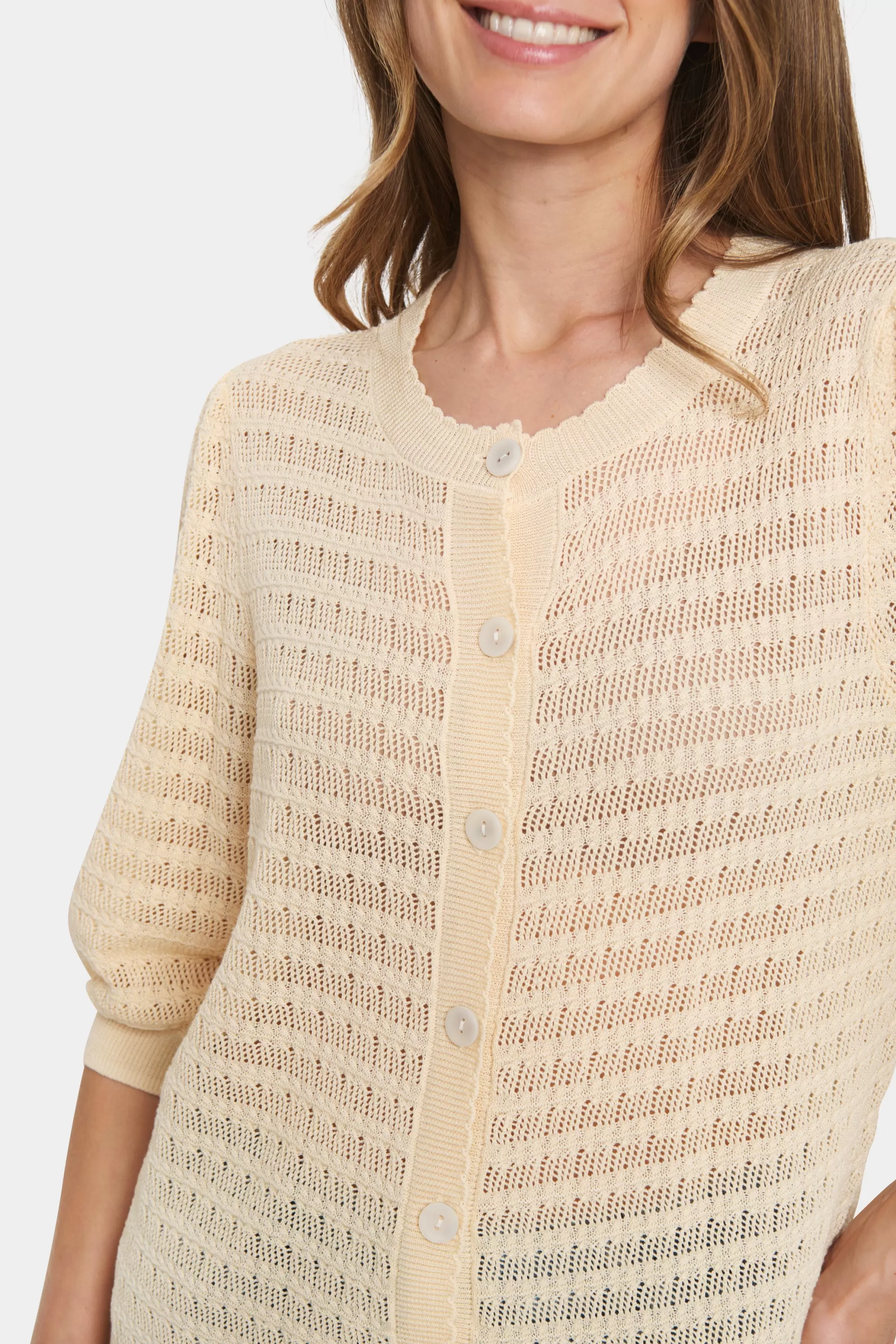 SaintTropez ElfridaSZ Cardigan Ice Outlet