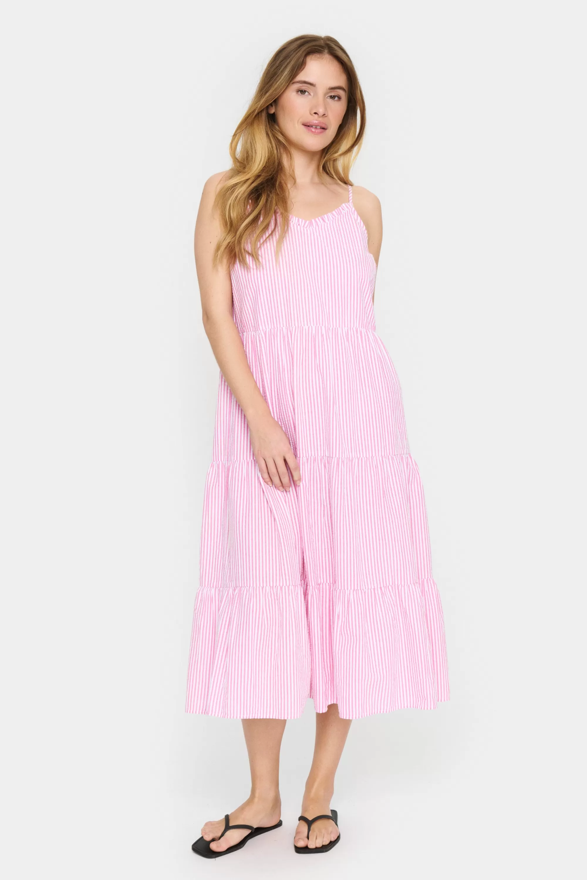 SaintTropez ElmikoSZ Klänning PinkCosmos Store