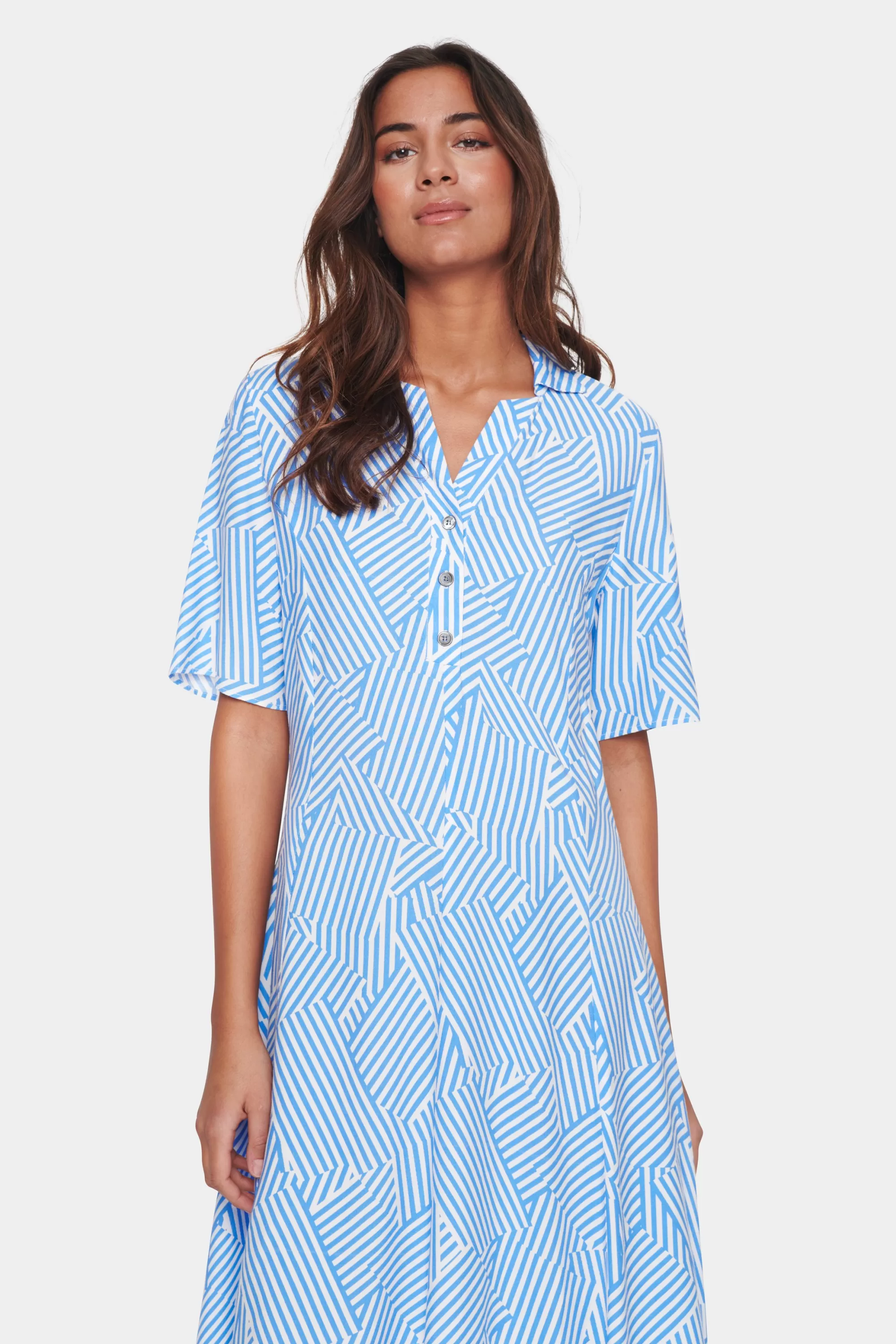 SaintTropez ElyseSZ Klänning MilkyB.BraidedStripes Sale