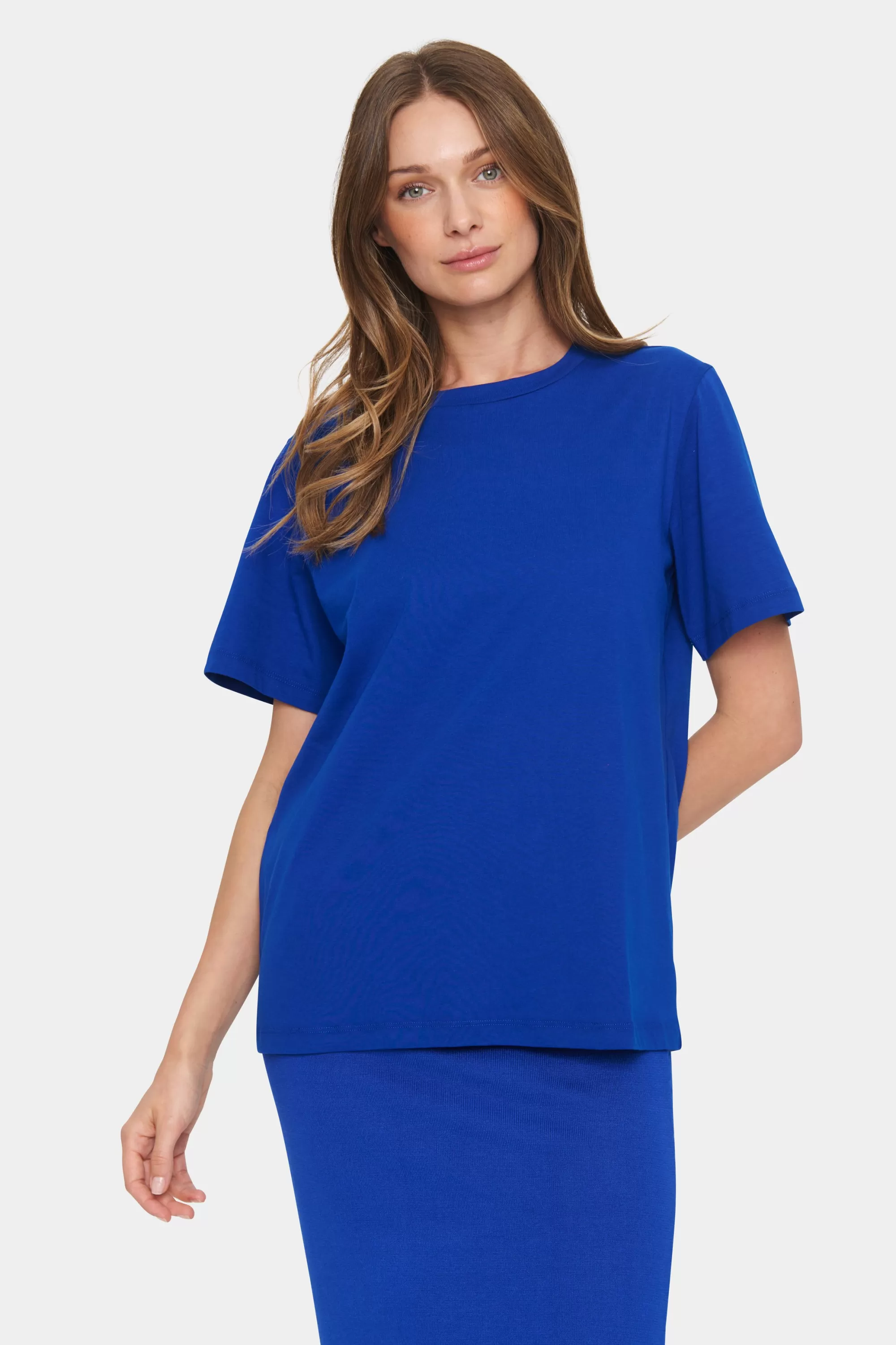 SaintTropez FariaSZ T-shirt SurfBlue Clearance