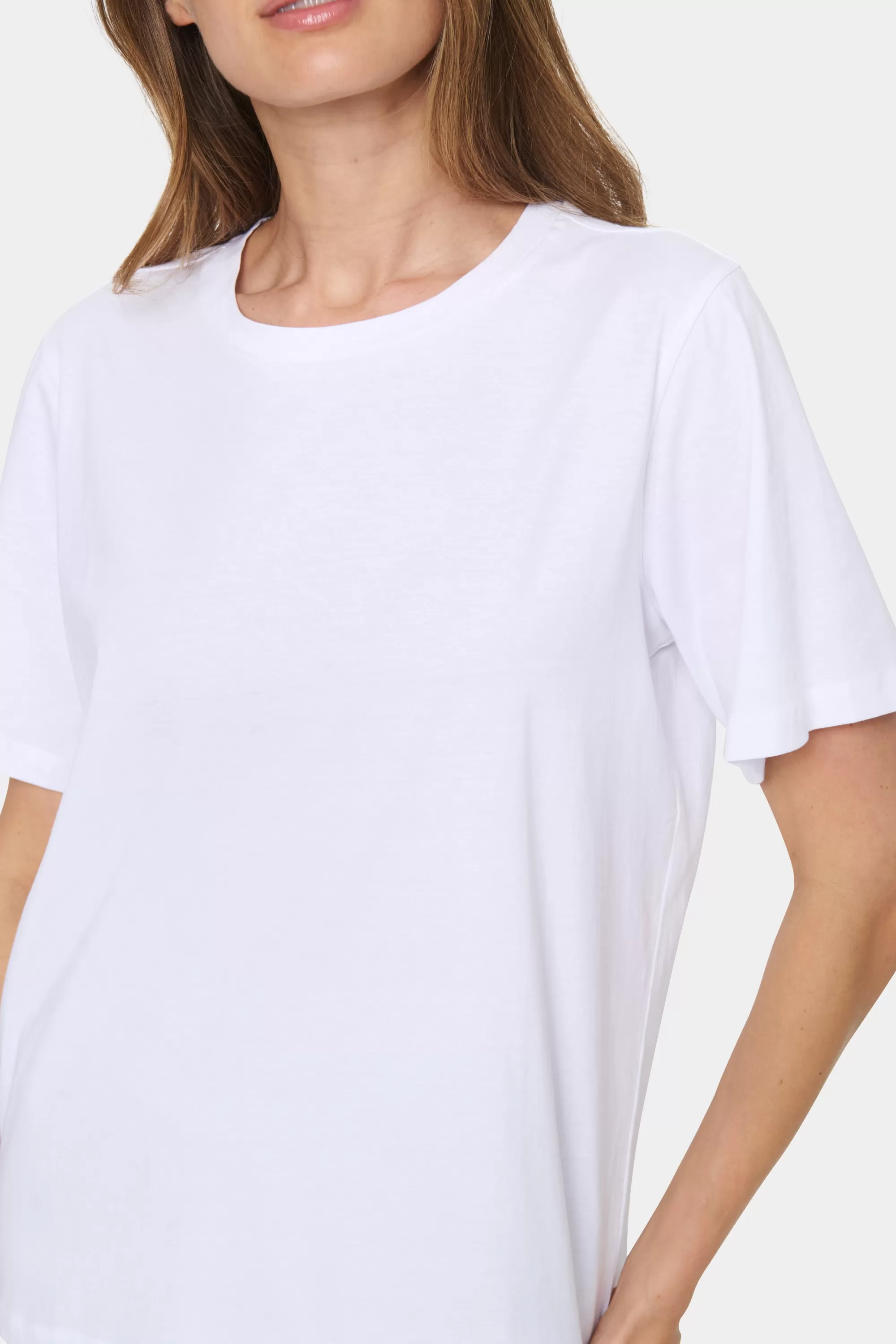 SaintTropez FariaSZ T-shirt BrightWhite Cheap