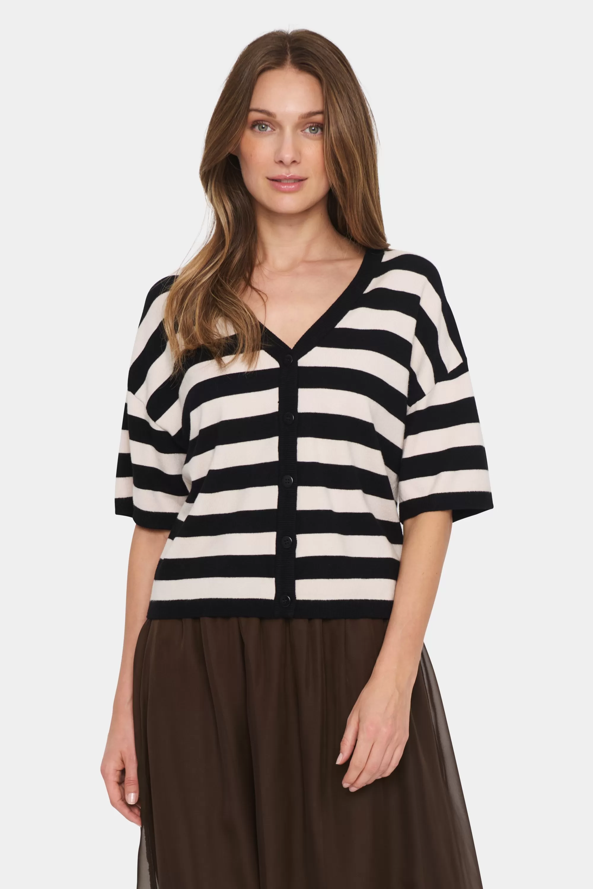 SaintTropez FikamSZ Cardigan Black Outlet