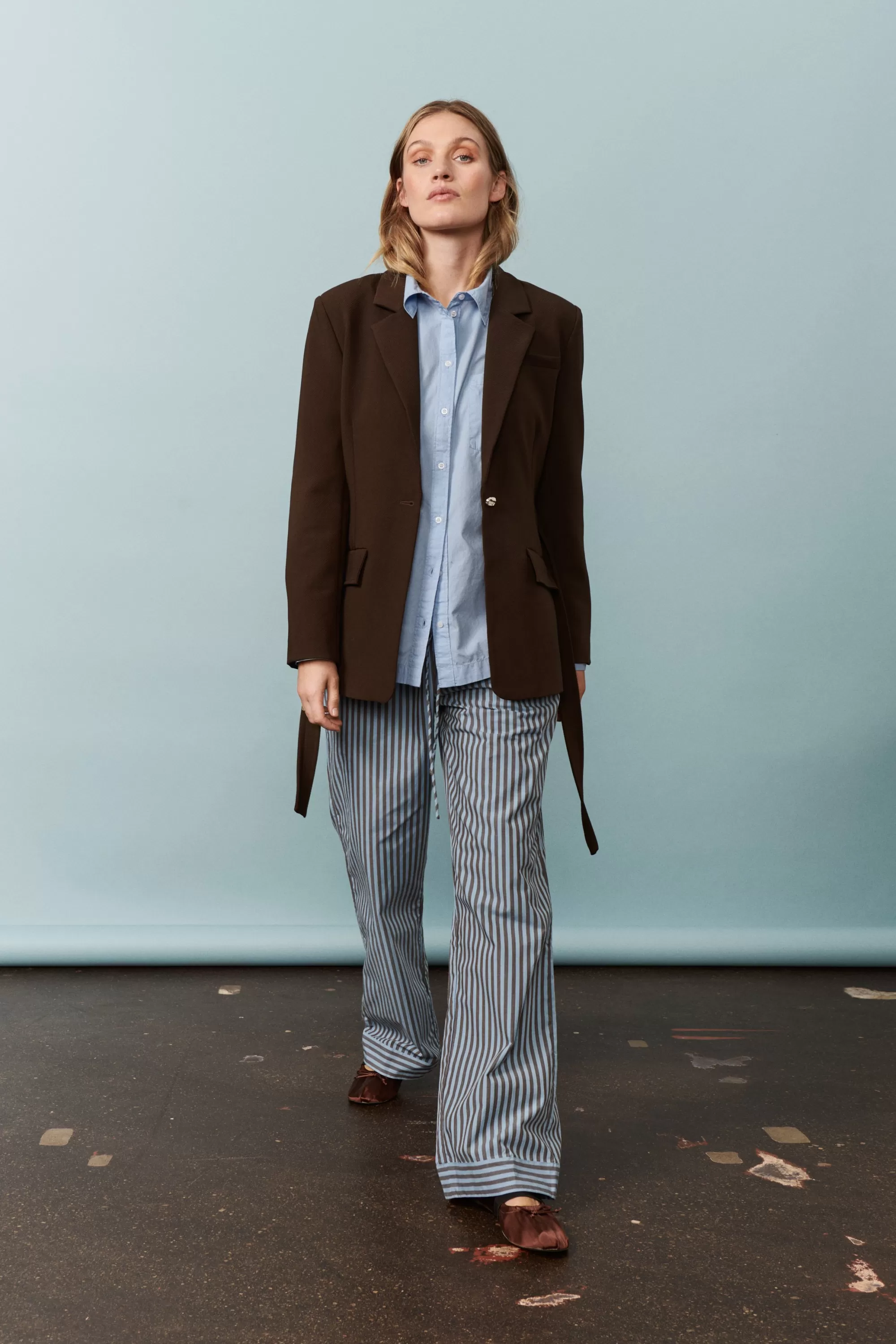 SaintTropez FiliaSZ Byxor ChocolateBrown Cheap