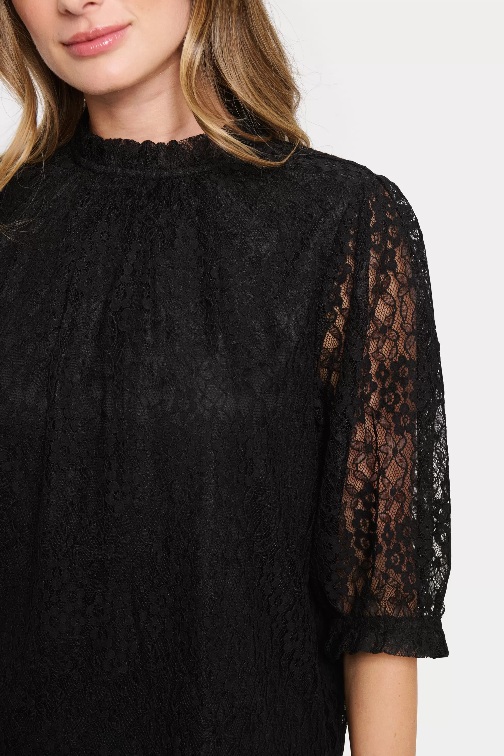 SaintTropez FilipaSZ Blus Black Cheap