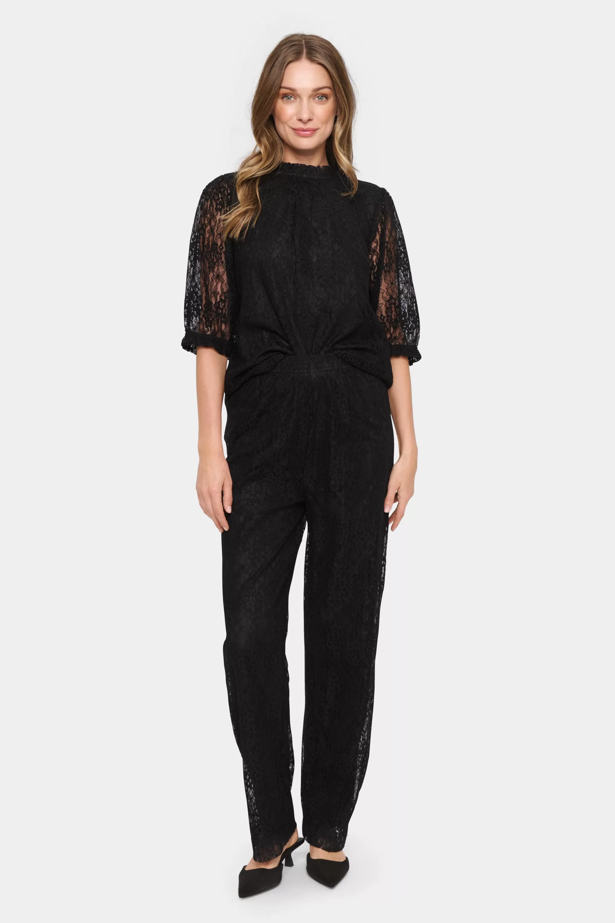 SaintTropez FilipaSZ Byxor Black Discount