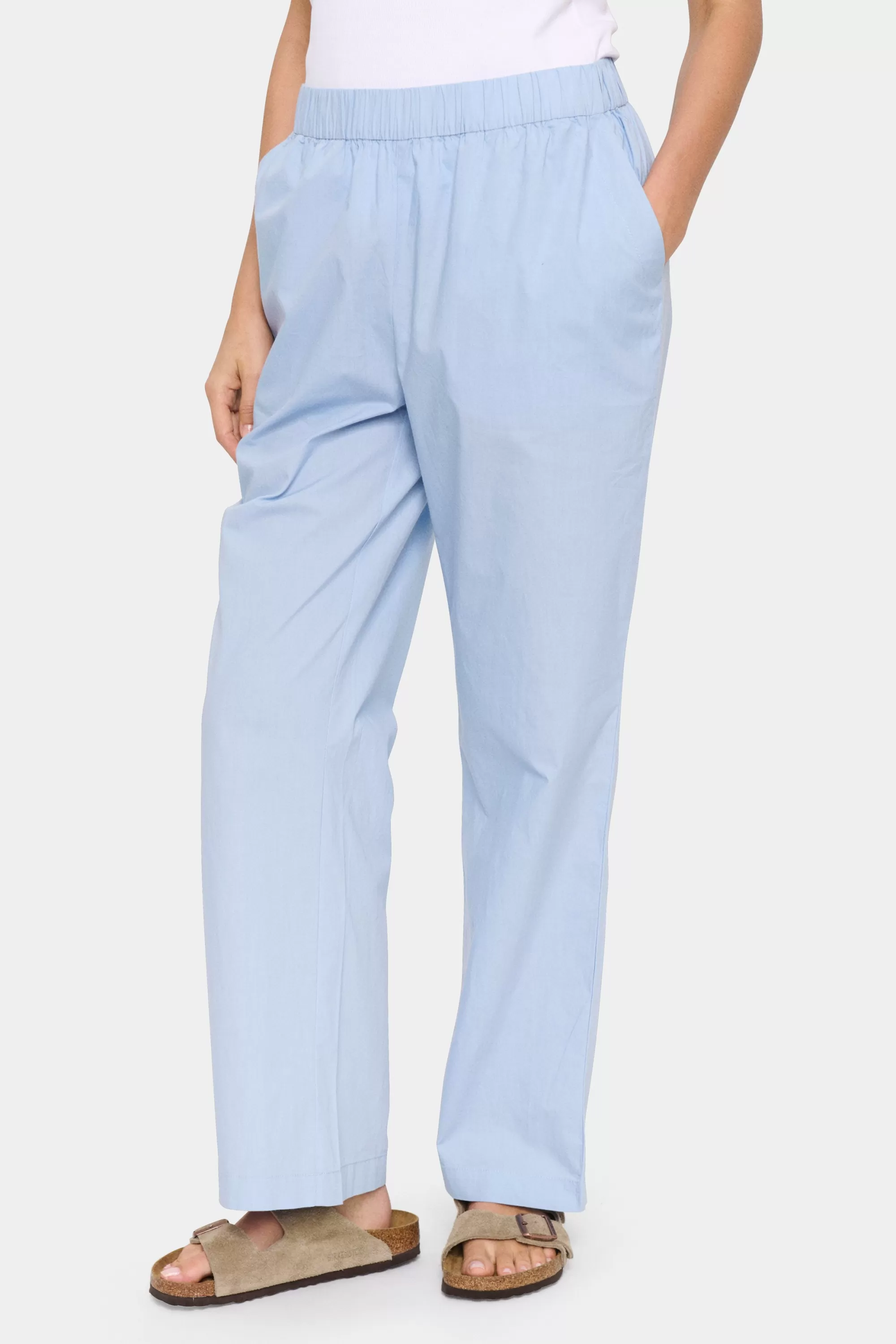 SaintTropez FindreSZ Byxor SoftChambray Sale