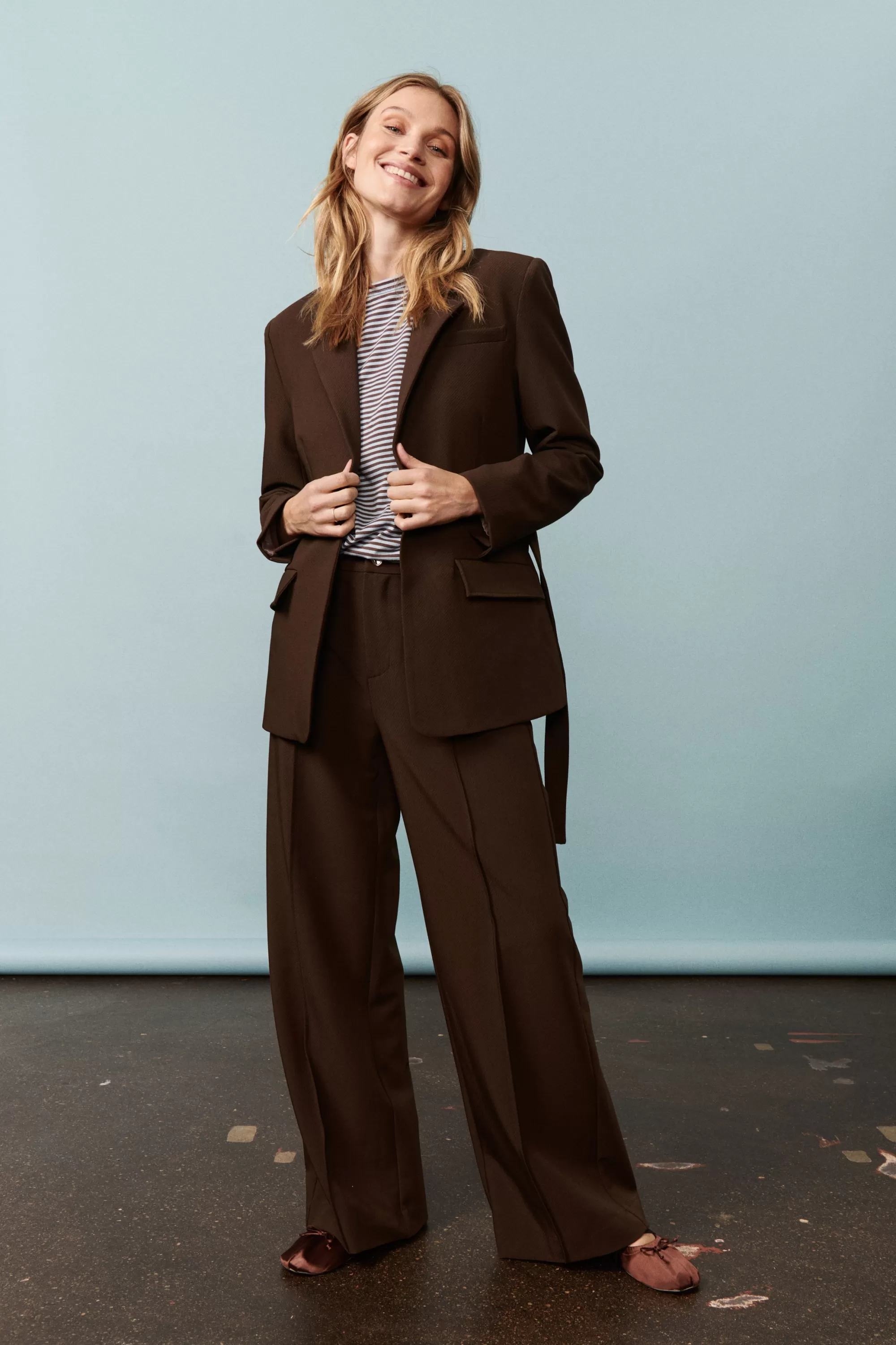 SaintTropez FrankaSZ Byxor ChocolateBrown Flash Sale