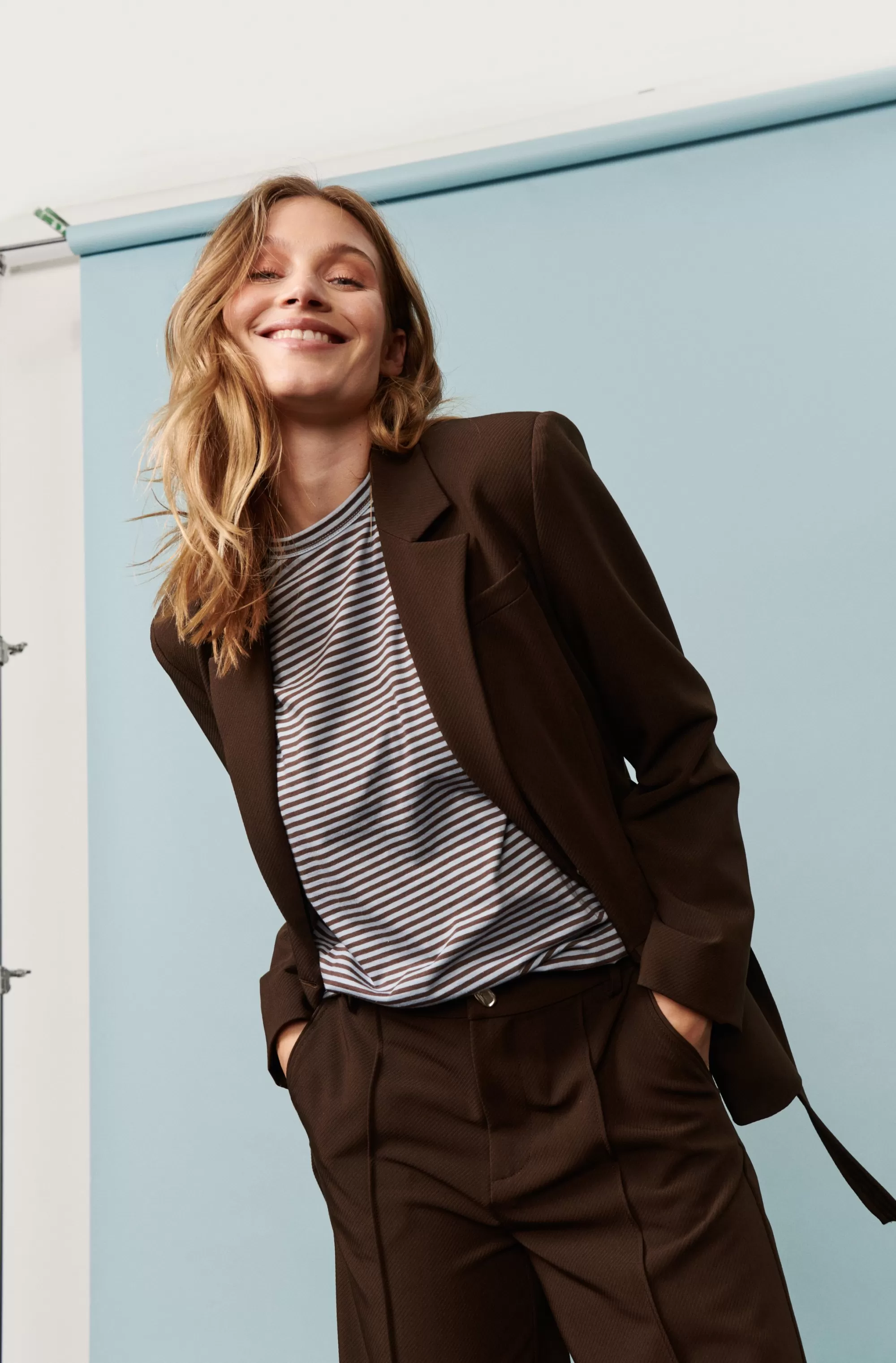 SaintTropez FrankaSZ Byxor ChocolateBrown Flash Sale