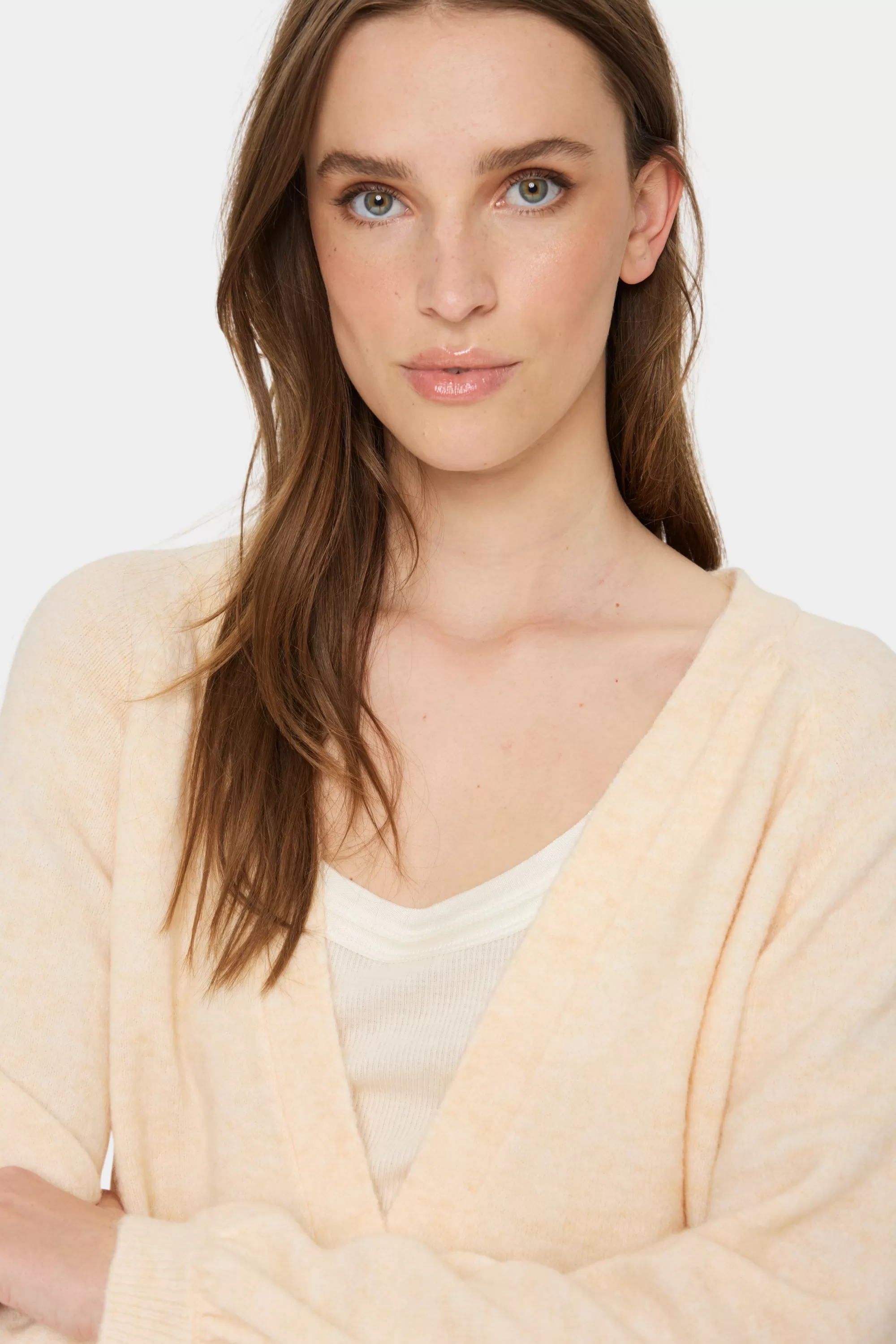 SaintTropez GarbieSZ Cardigan IceMelange Hot