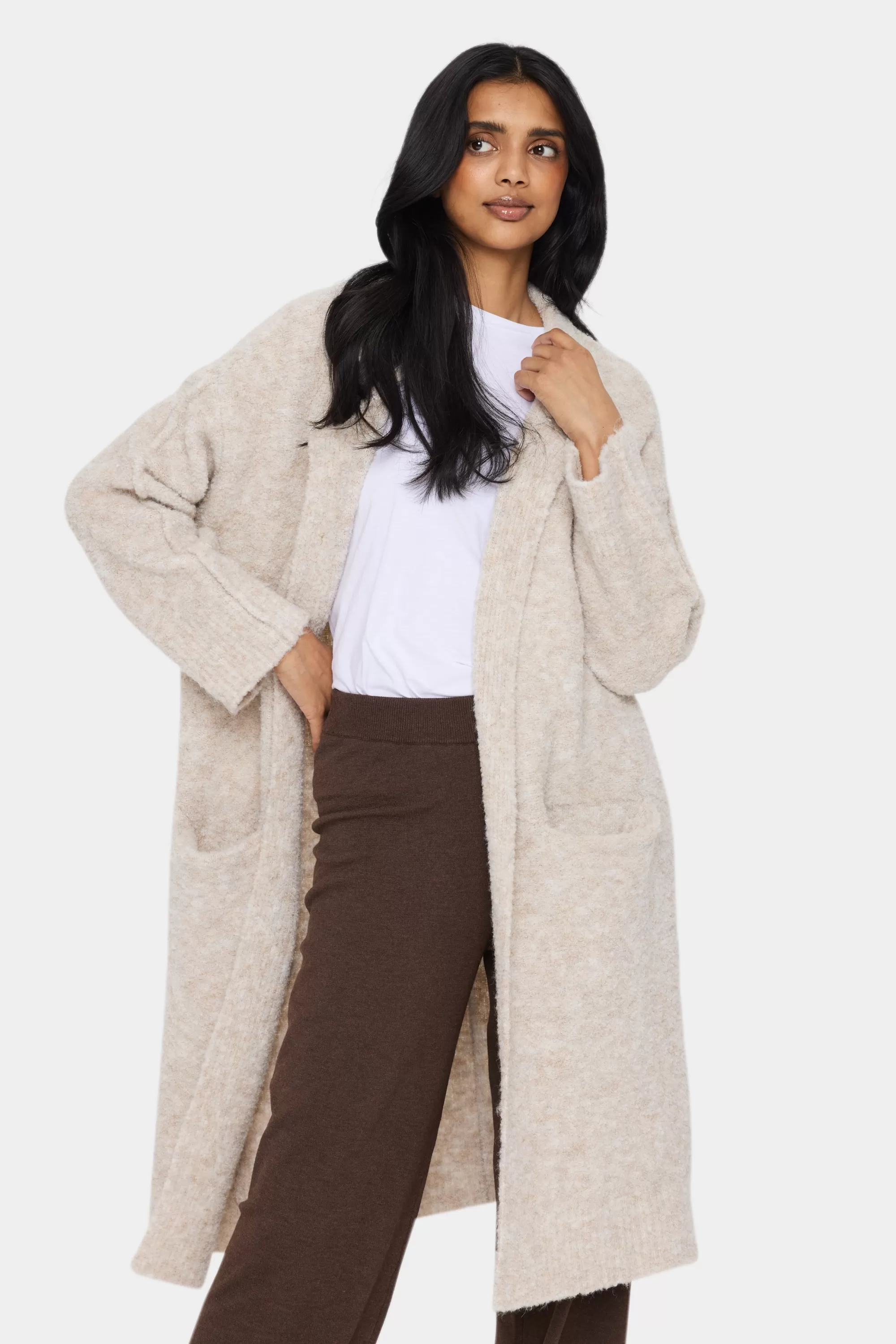 SaintTropez GelaSZ Cardigan GrayMorn New
