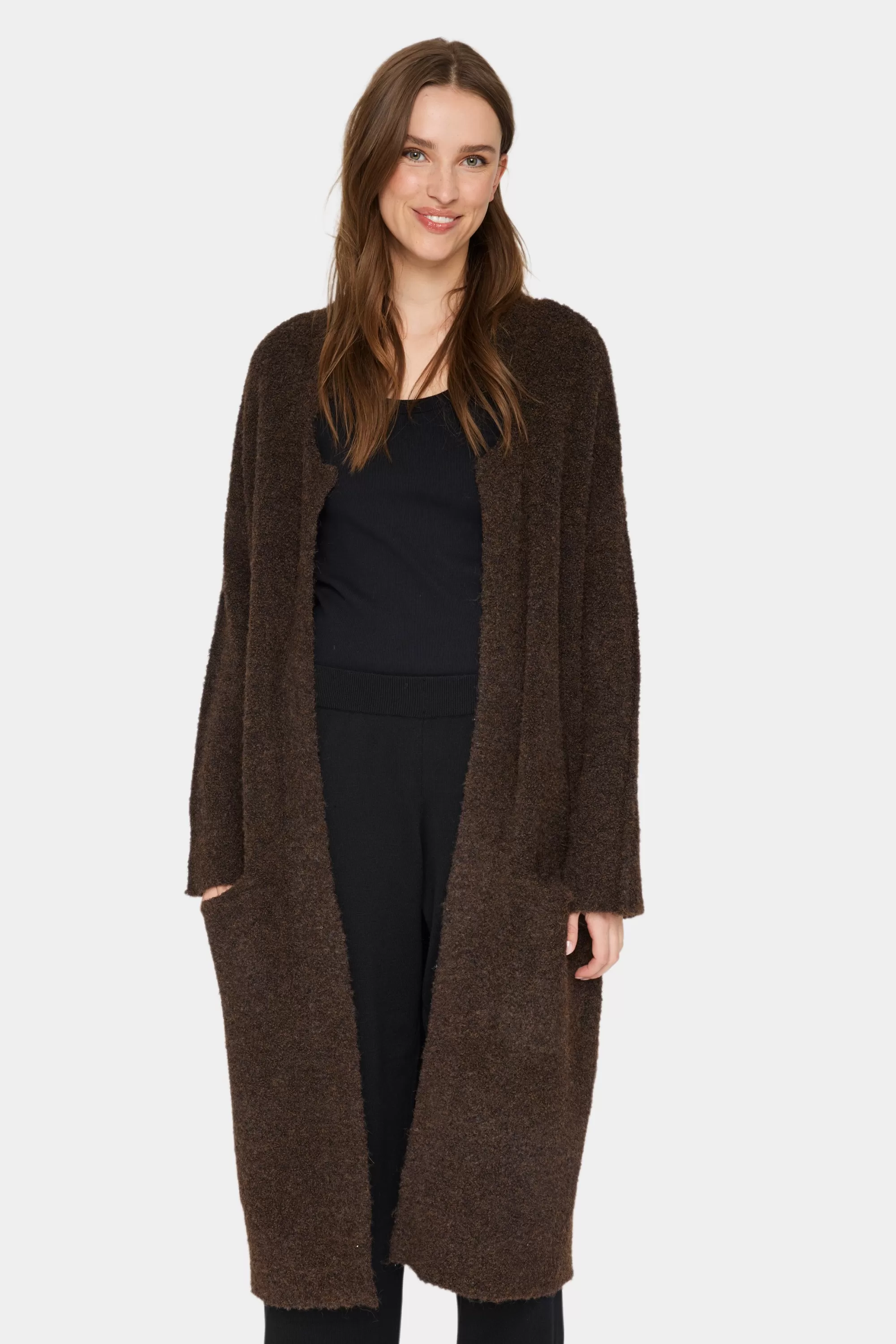 SaintTropez GelaSZ Cardigan DarkOak New