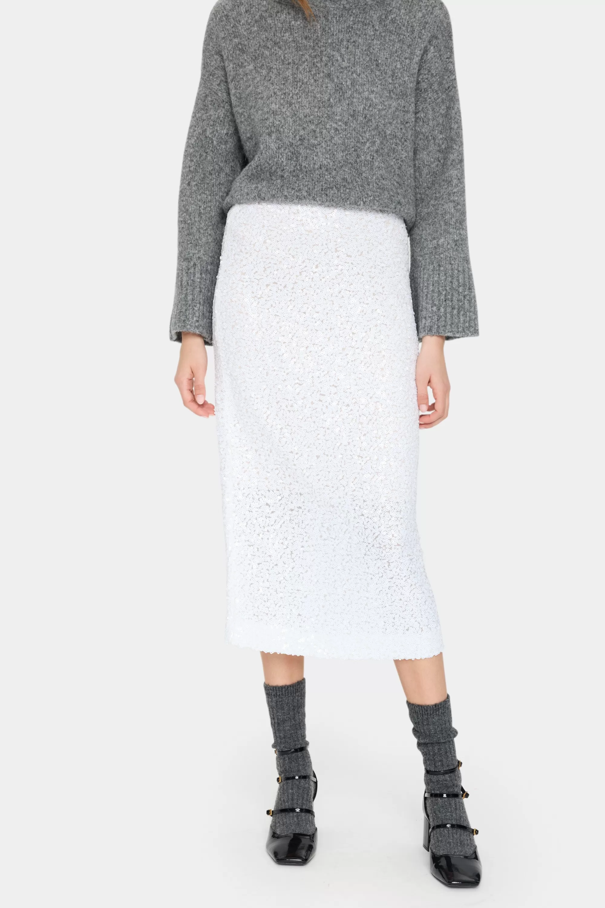 SaintTropez GertrudeSZ Kjol BrightWhite Fashion