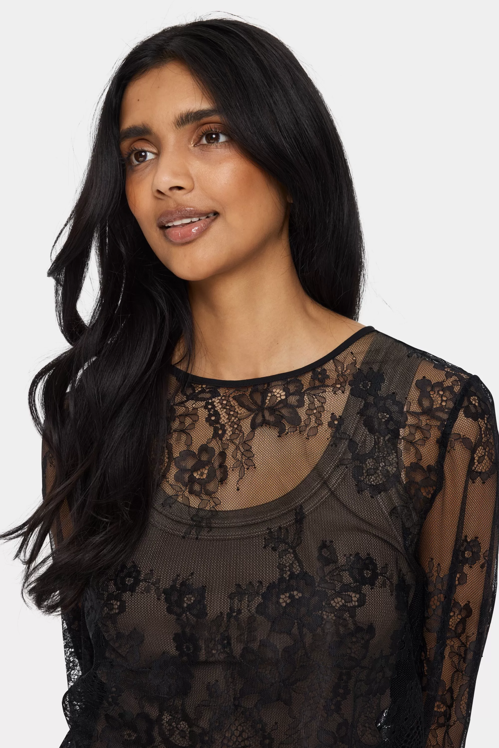 SaintTropez GigiSZ Blus Black Fashion