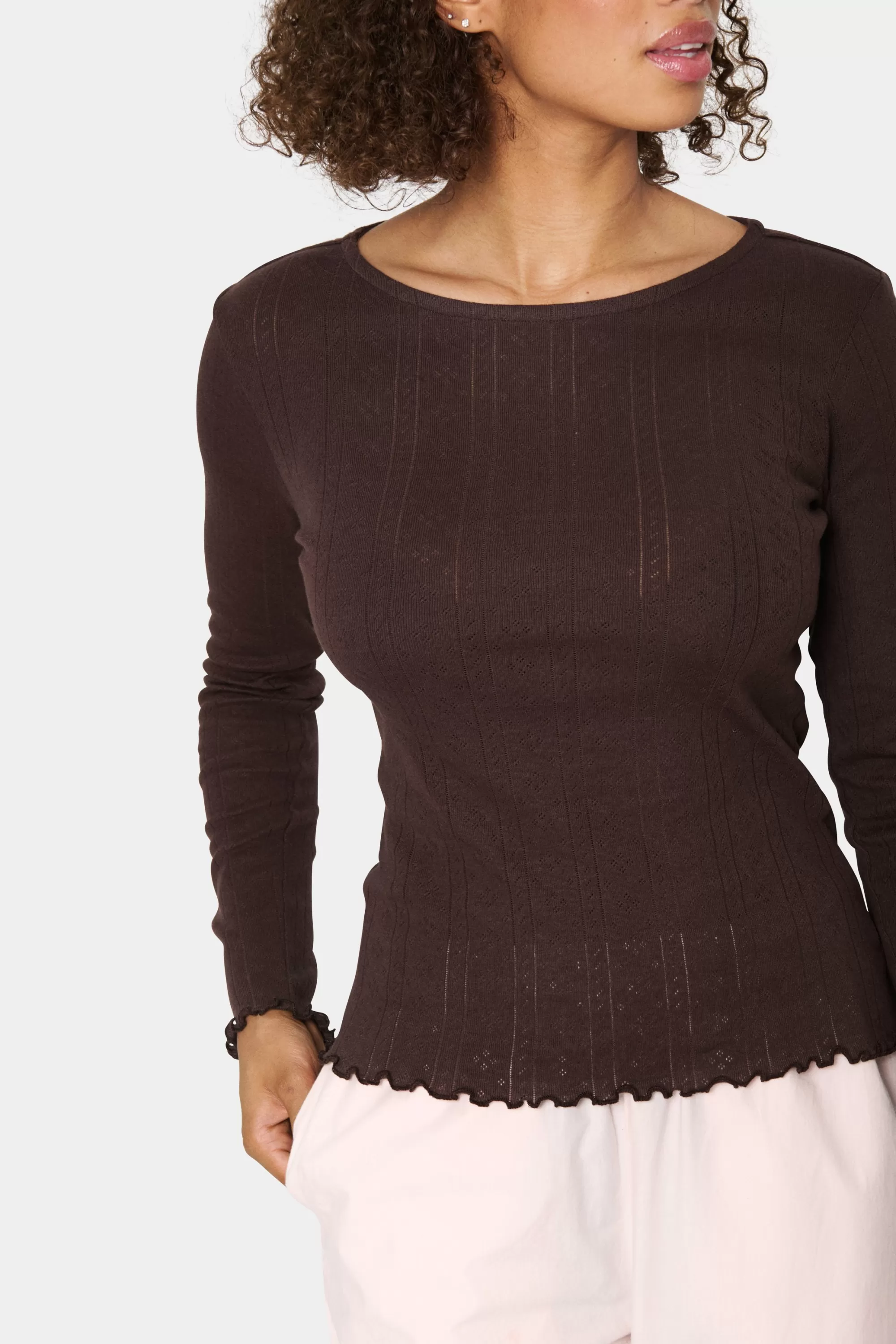 SaintTropez GruSZ T-shirt DarkOak Discount