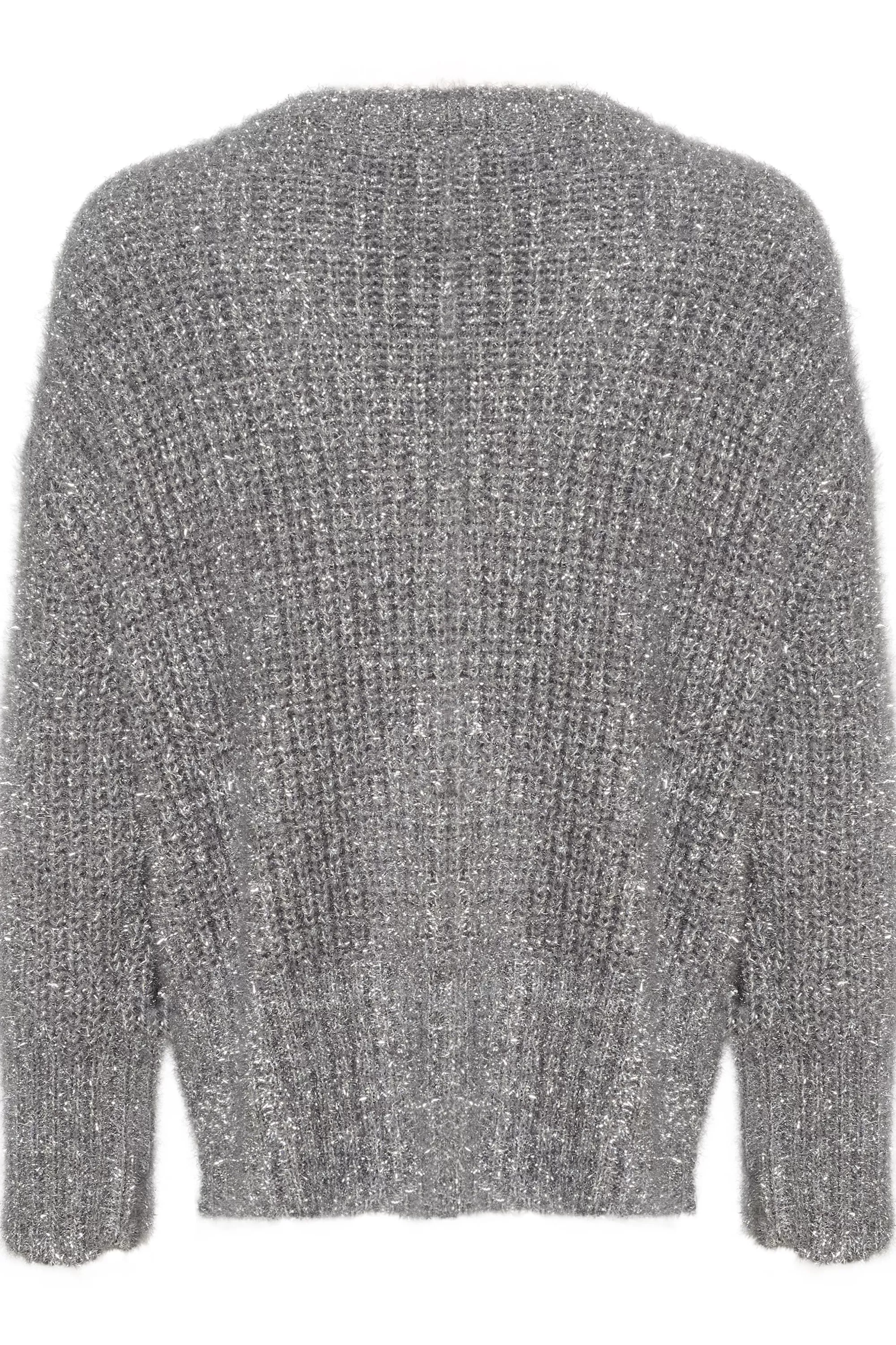 SaintTropez HalfaSZ Cardigan Silver Flash Sale