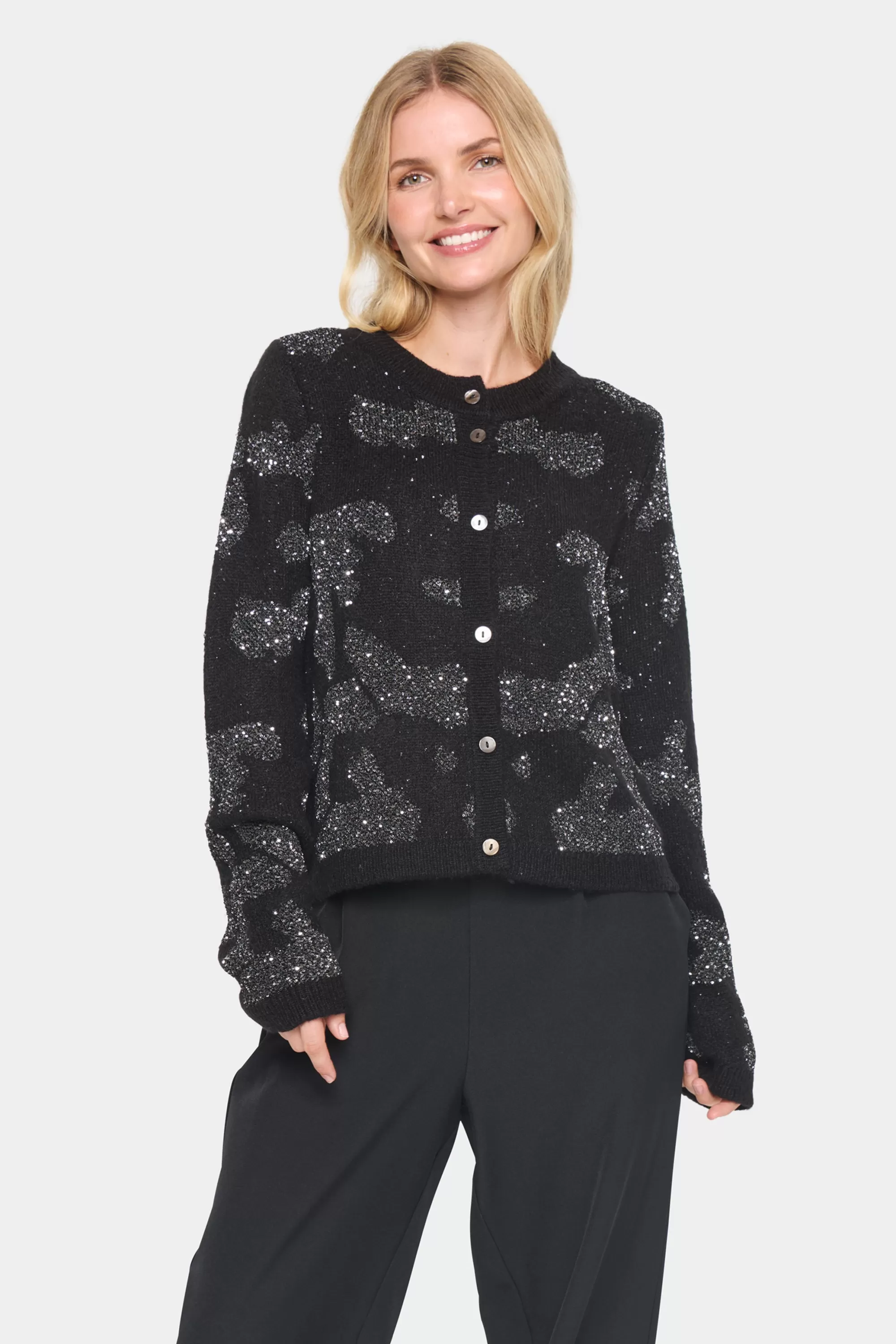 SaintTropez HalimaSZ Cardigan Black Online