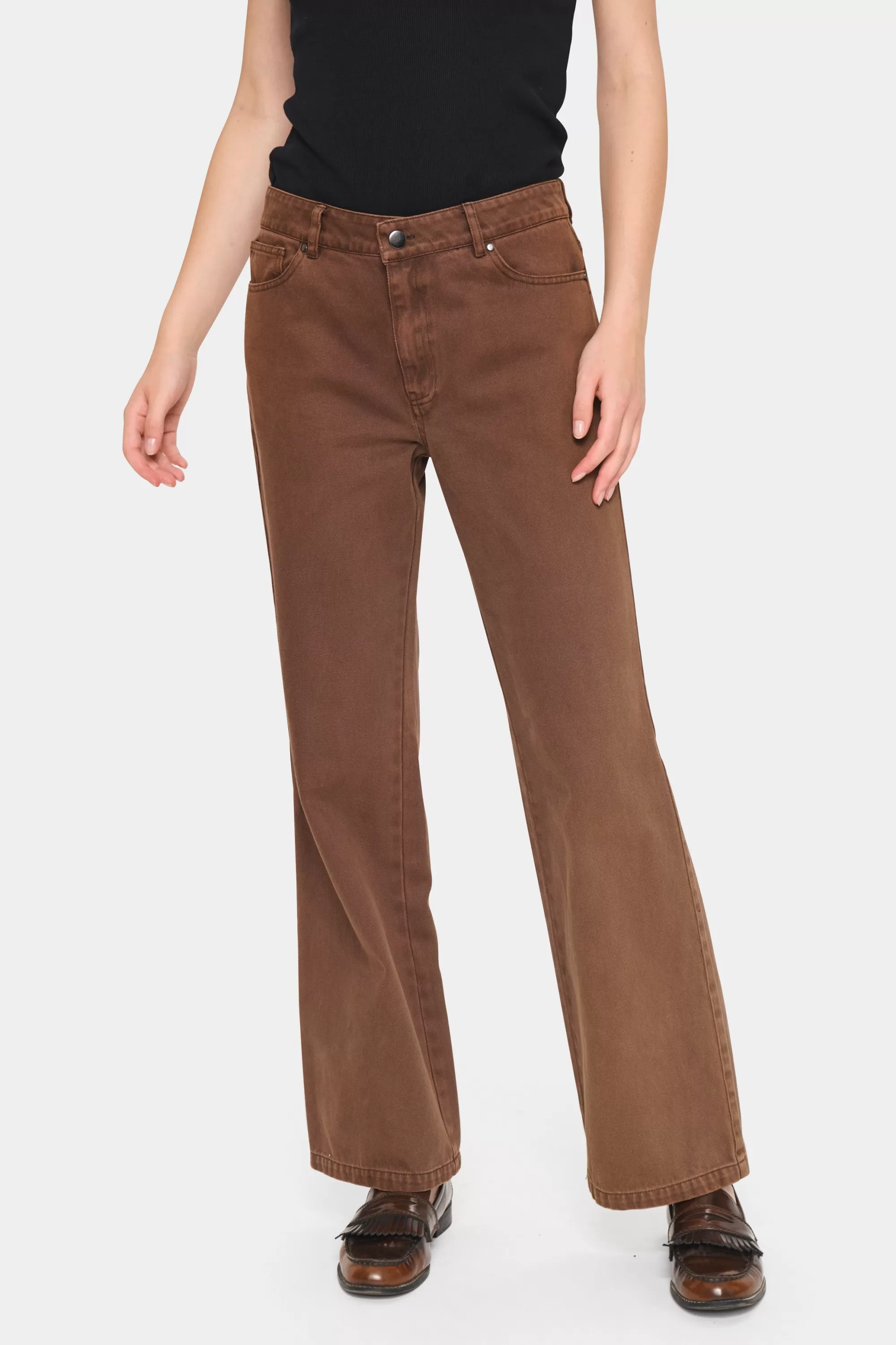 SaintTropez HermaSZ Jeans ChocolateBrown New