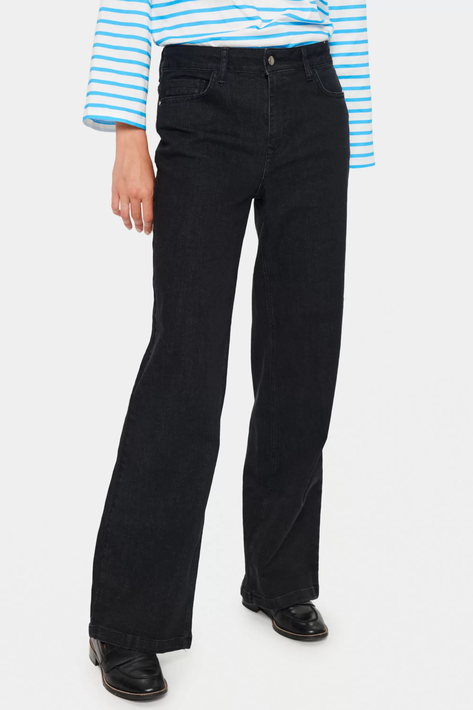 SaintTropez HollySZ Jeans BlackDenim Hot