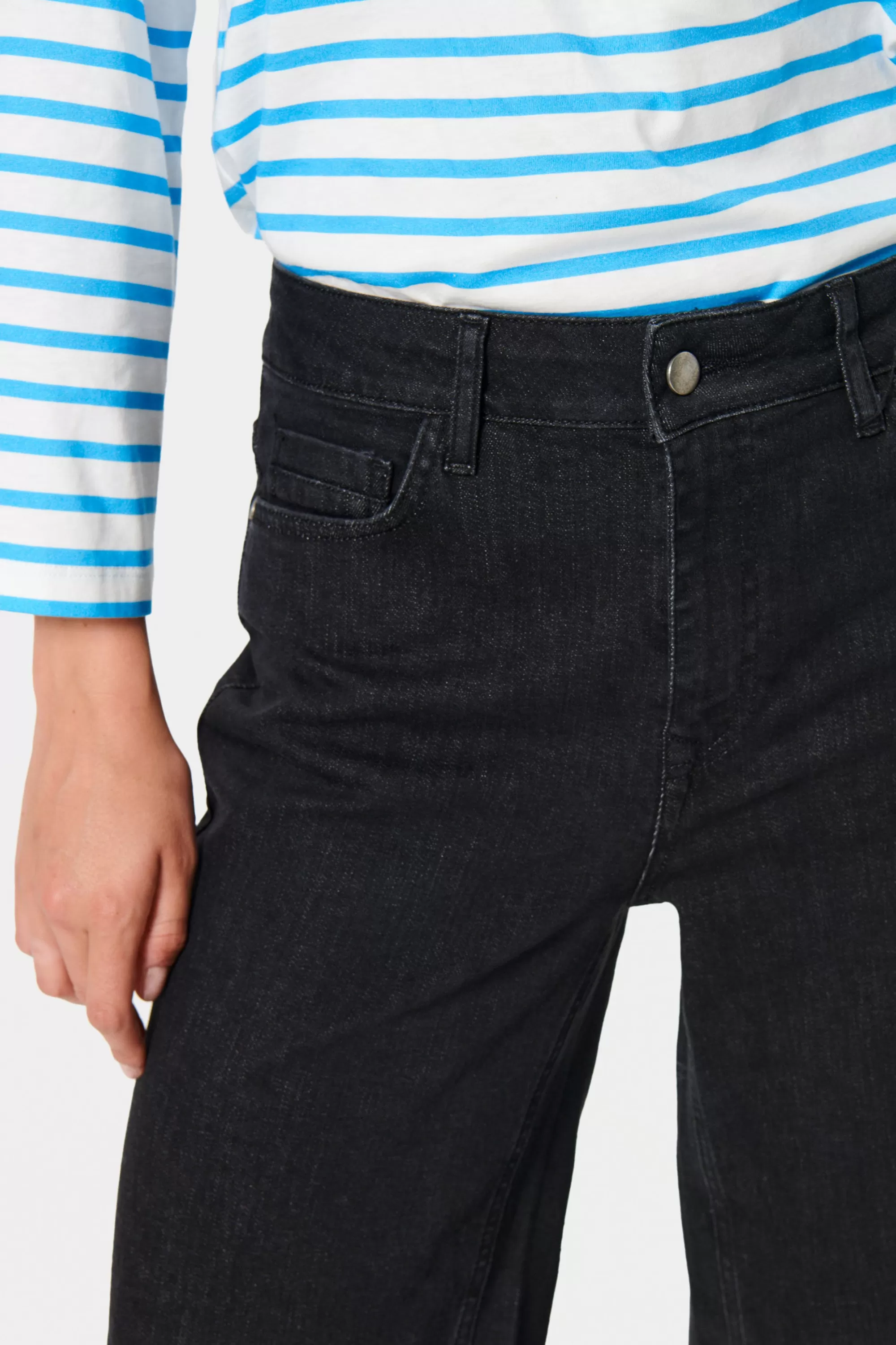 SaintTropez HollySZ Jeans BlackDenim Hot