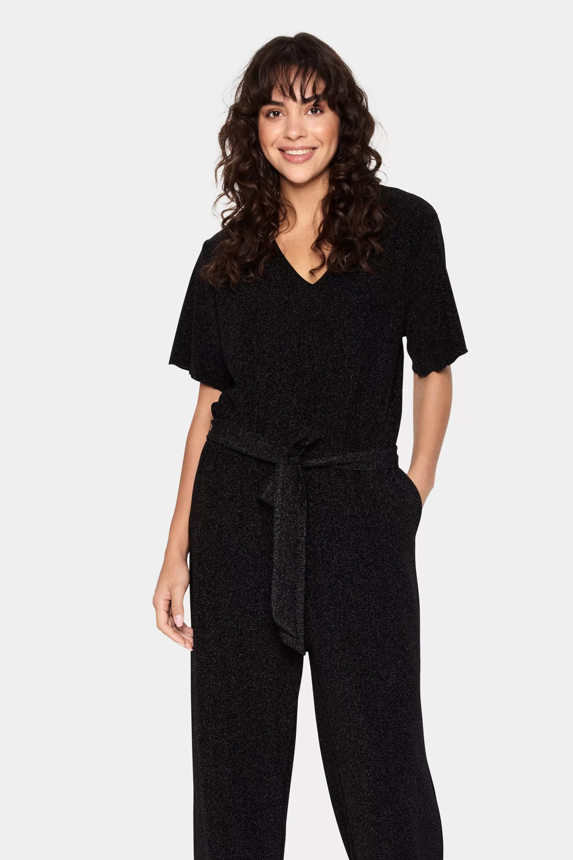 SaintTropez HumaSZ Jumpsuit Black New