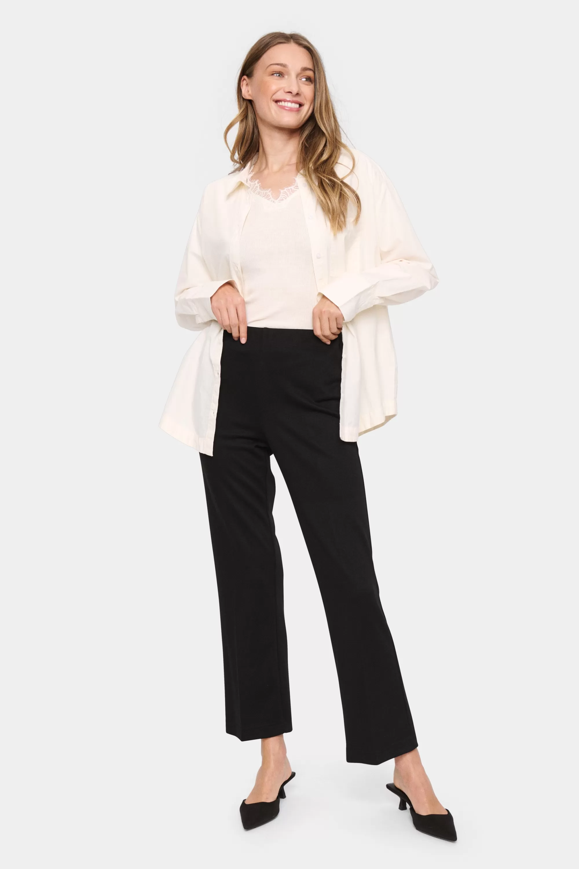 SaintTropez KaileenSZ Byxor Black Sale