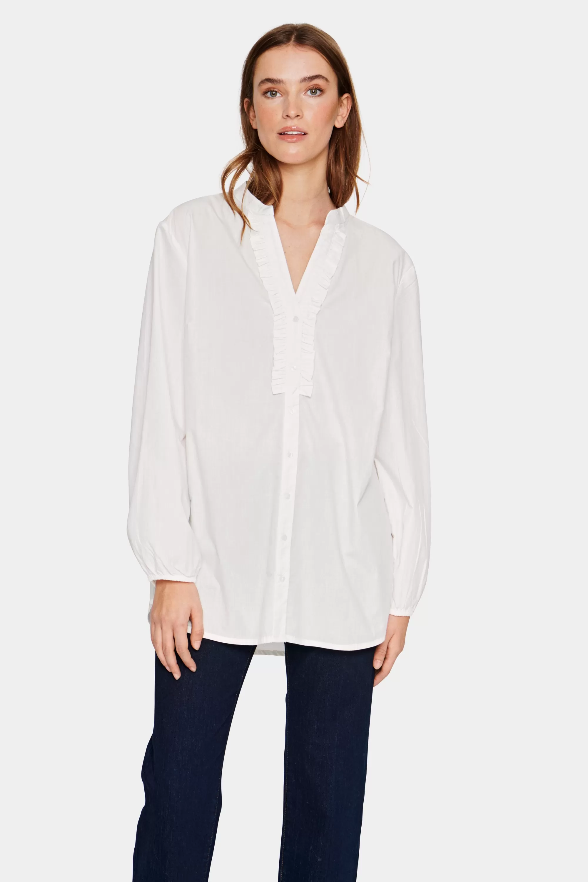 SaintTropez KallieSZ Skjorta BrightWhite Best Sale