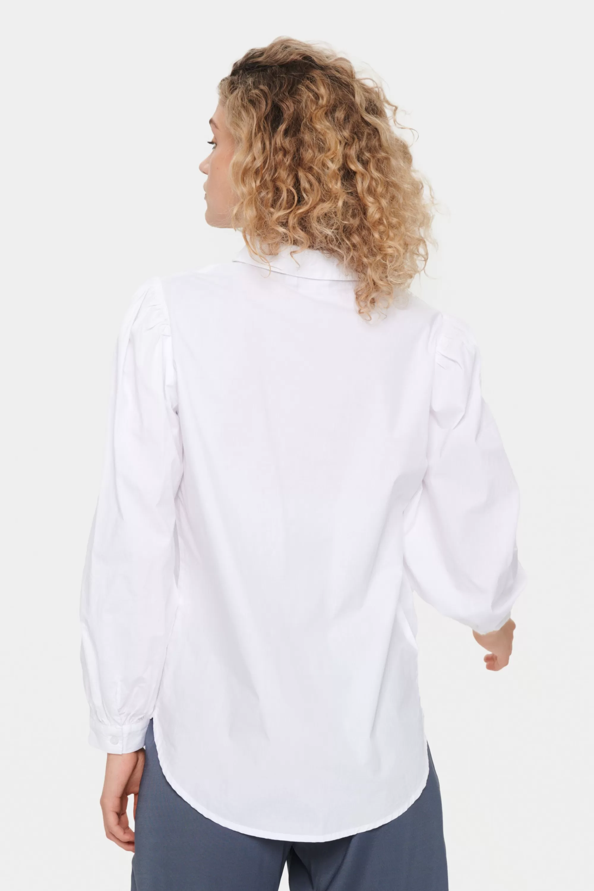 SaintTropez KecelinSZ Skjorta BrightWhite Discount
