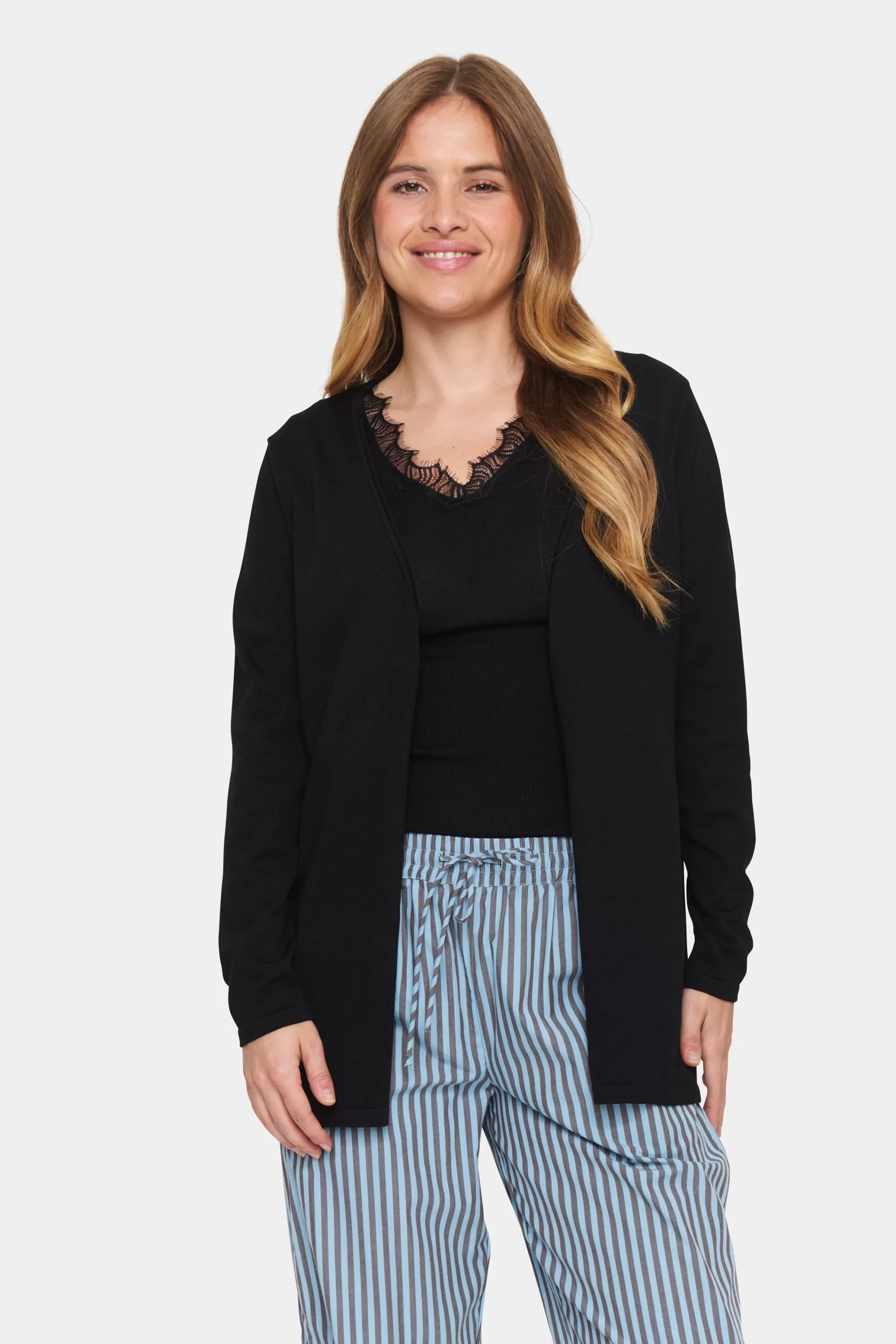 SaintTropez KilaSZ Cardigan Black Outlet
