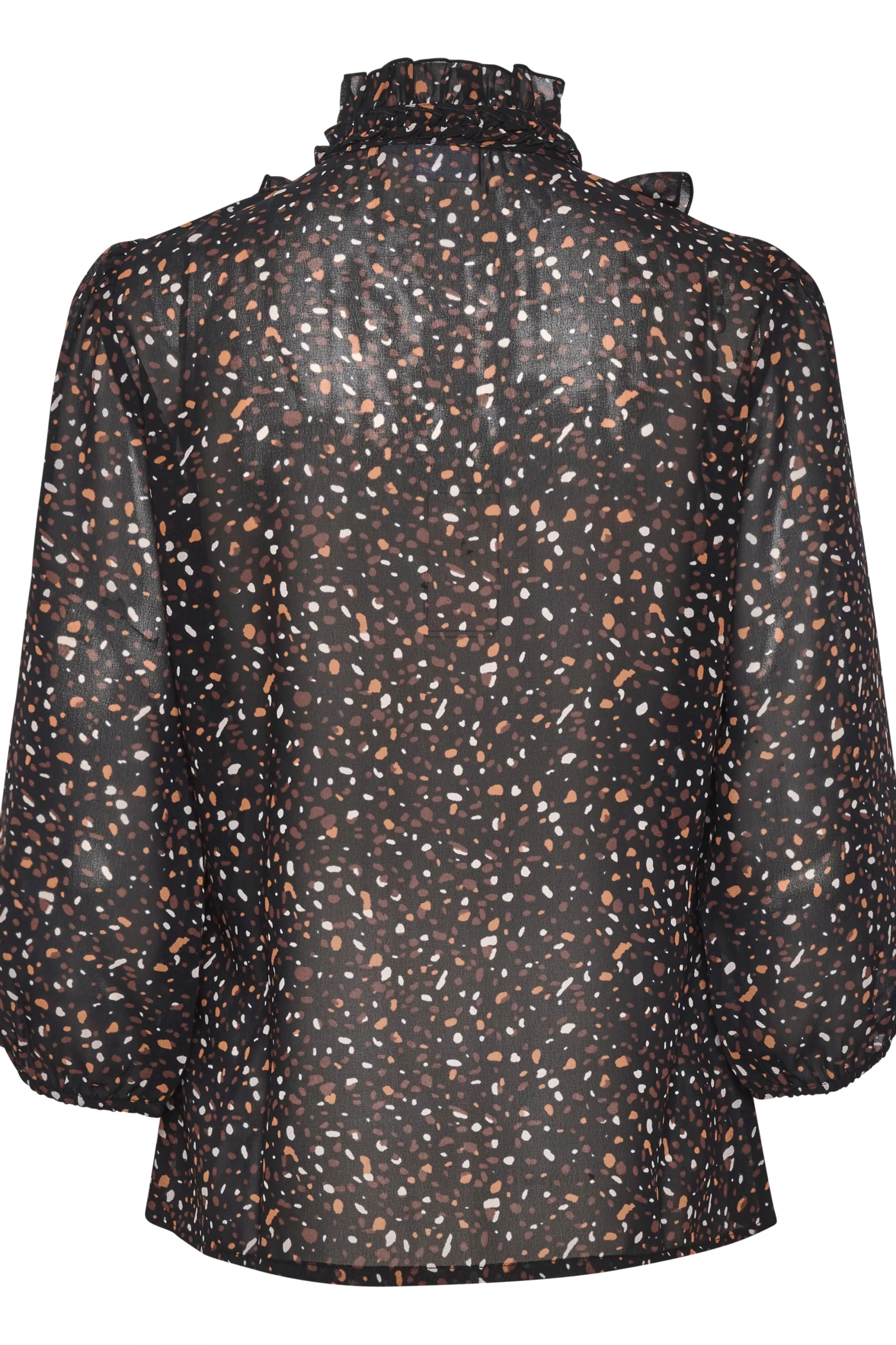 SaintTropez LiljaSZ Blus BlackMultiDots New