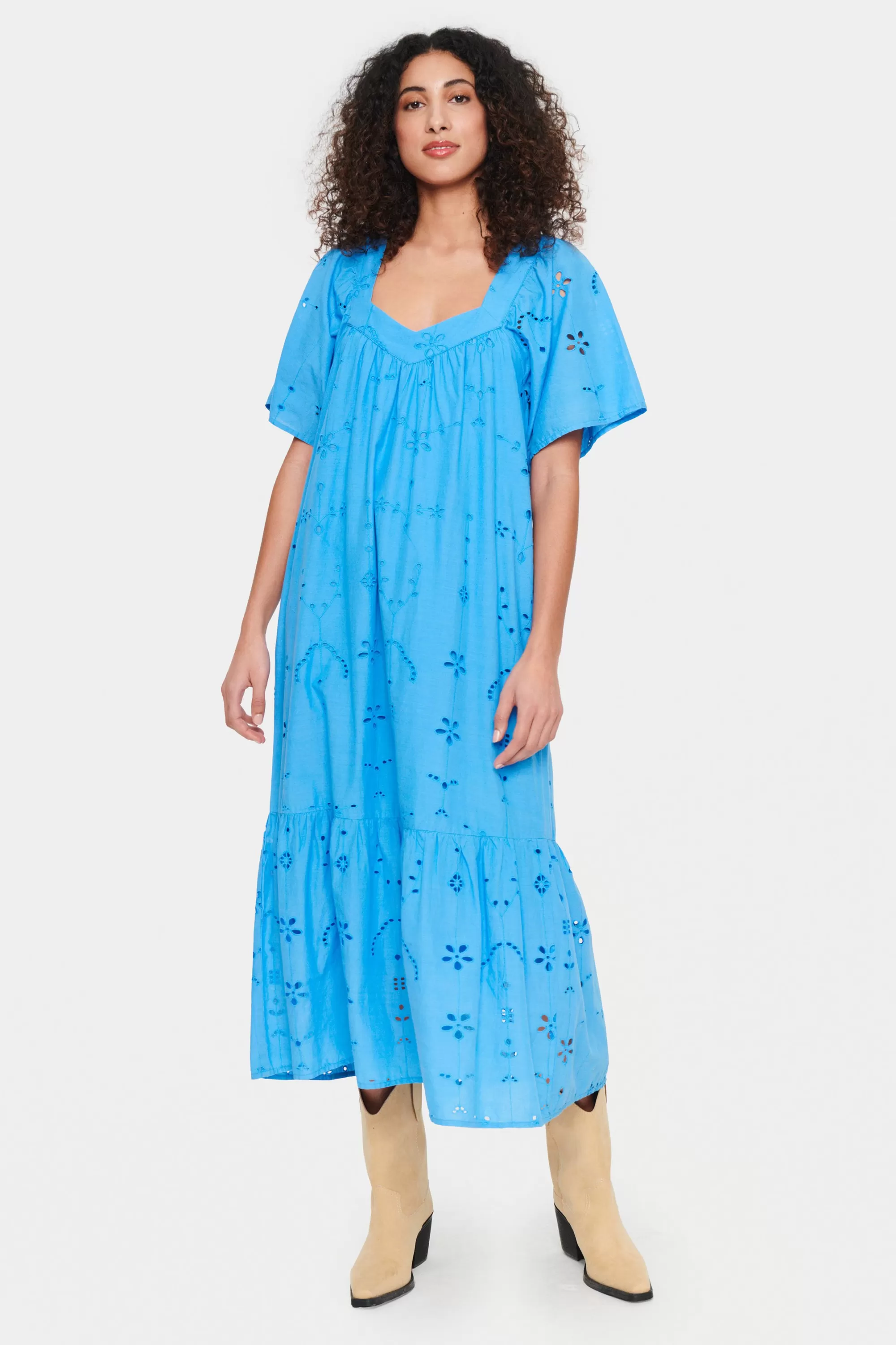 SaintTropez MellaniSZ Klänning AzureBlue New